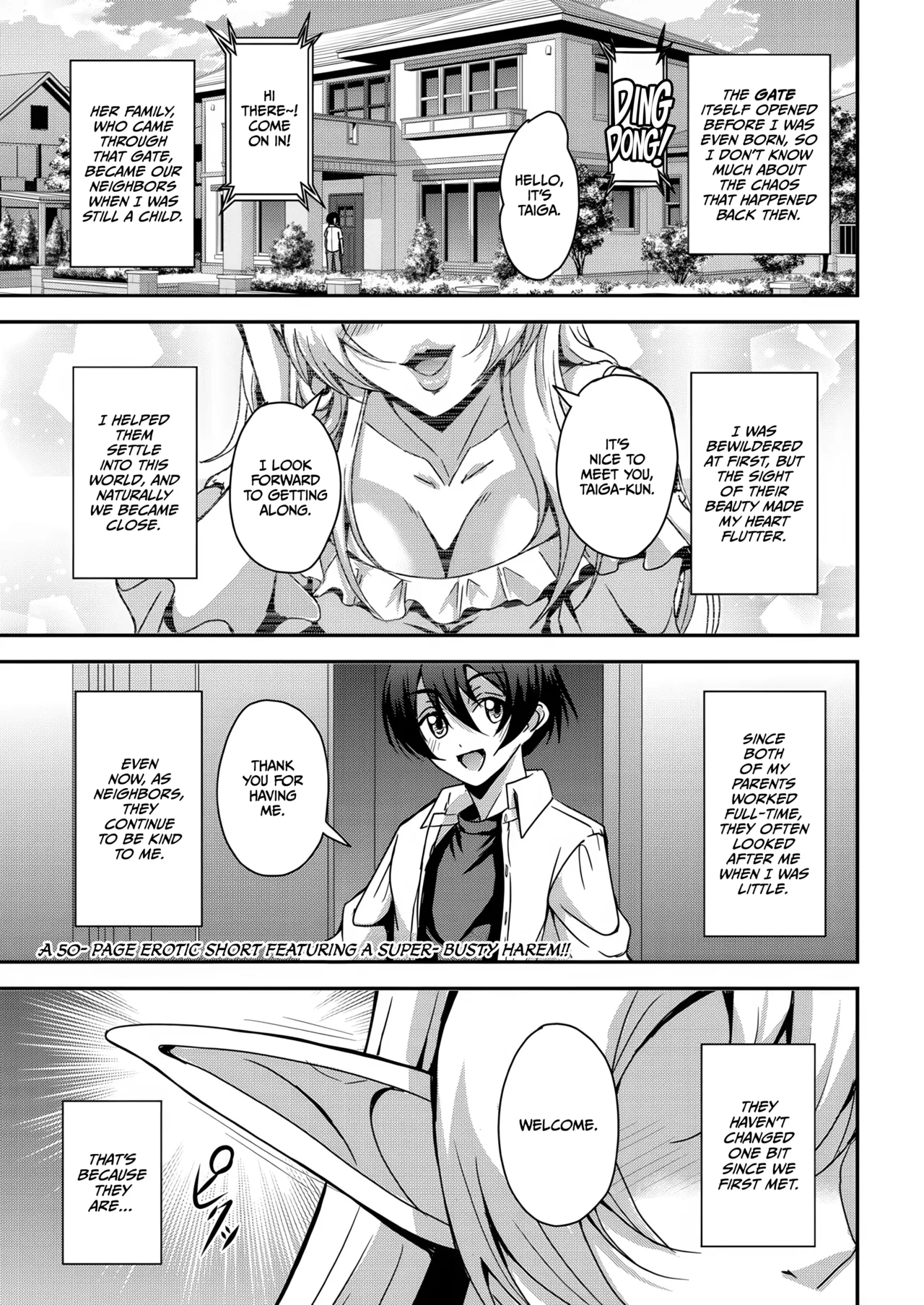 Tonari no Elf-san page 1 full