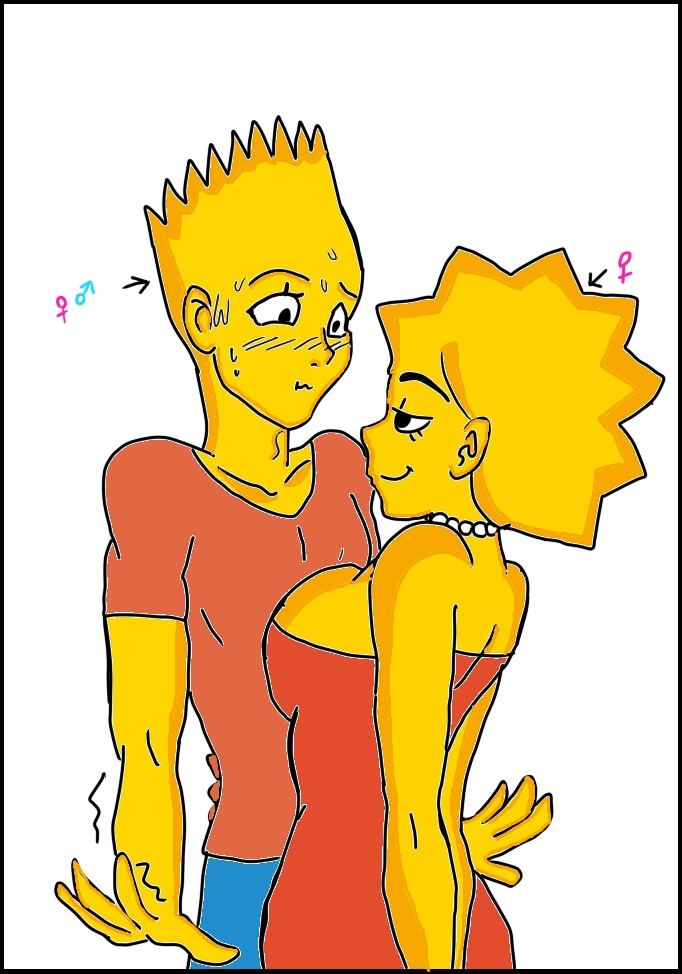 Bart and Lisa Simpsons KimRon1992 page 2 full