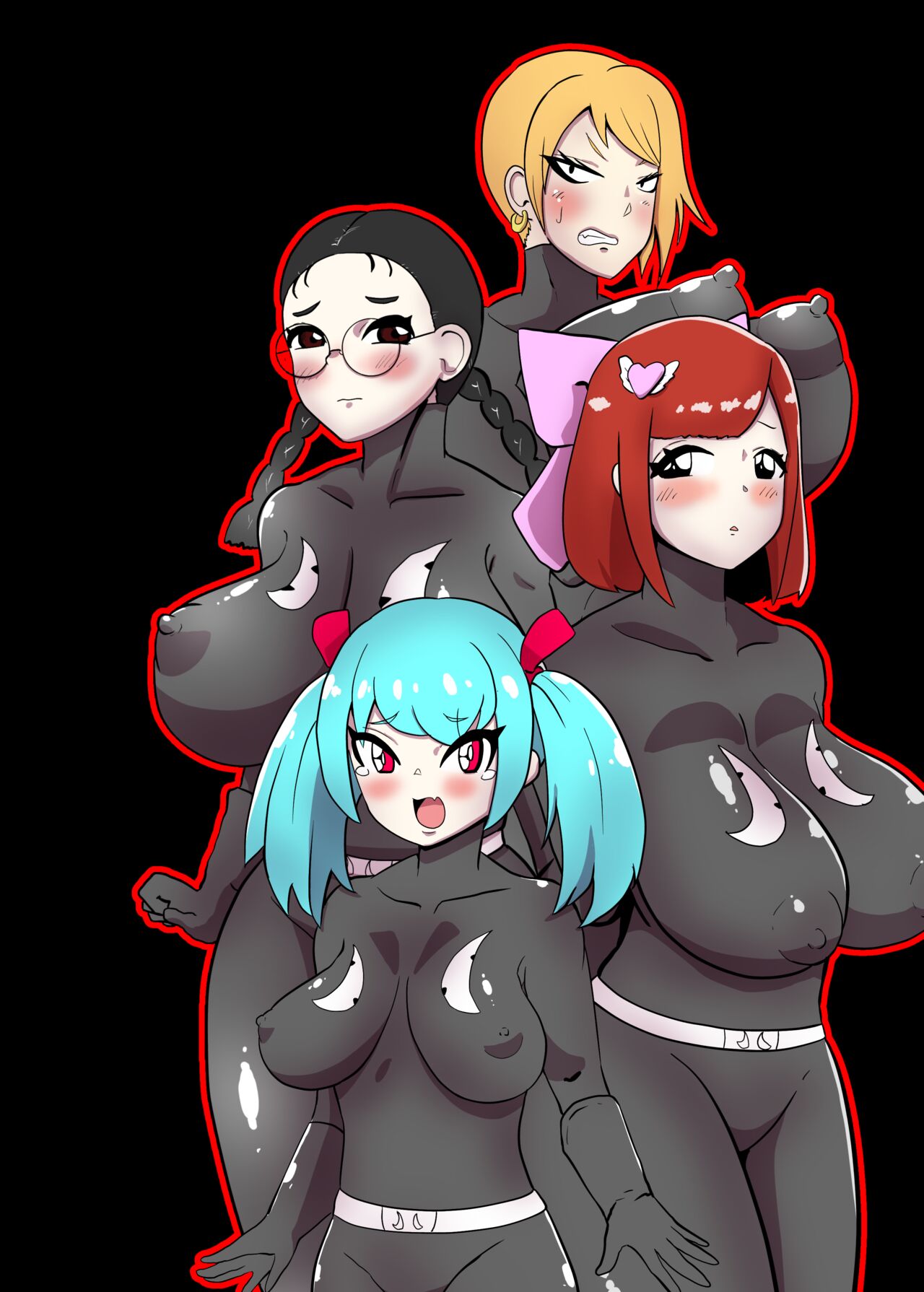 Netorare Sentouin Butai ~4-nin no "Mesu" ga Netorare Sennou Choukyou~ page 2 full