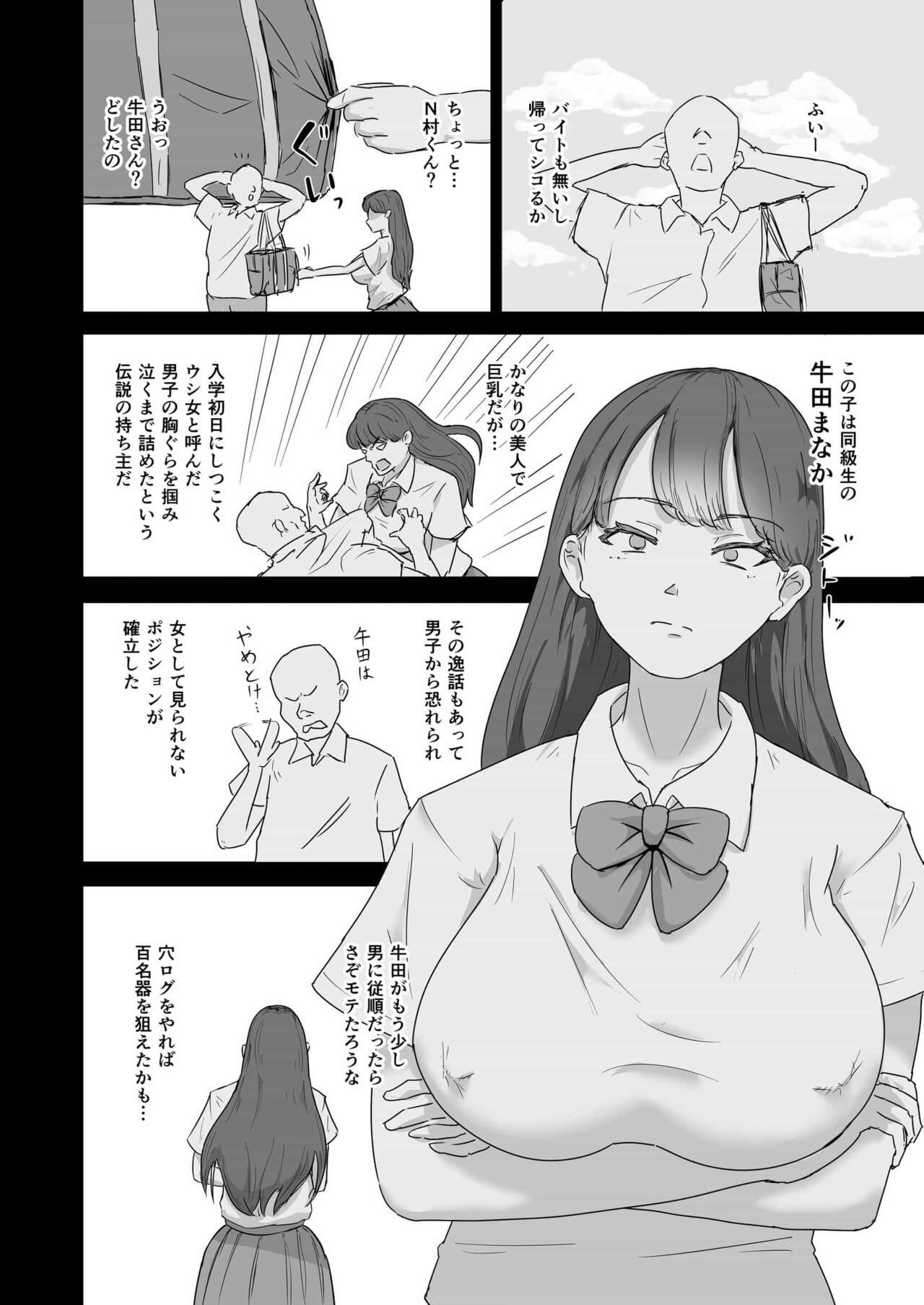 Ana Rogu Hyōka 4.5 Hyaku Meiki no Ushida-san page 3 full