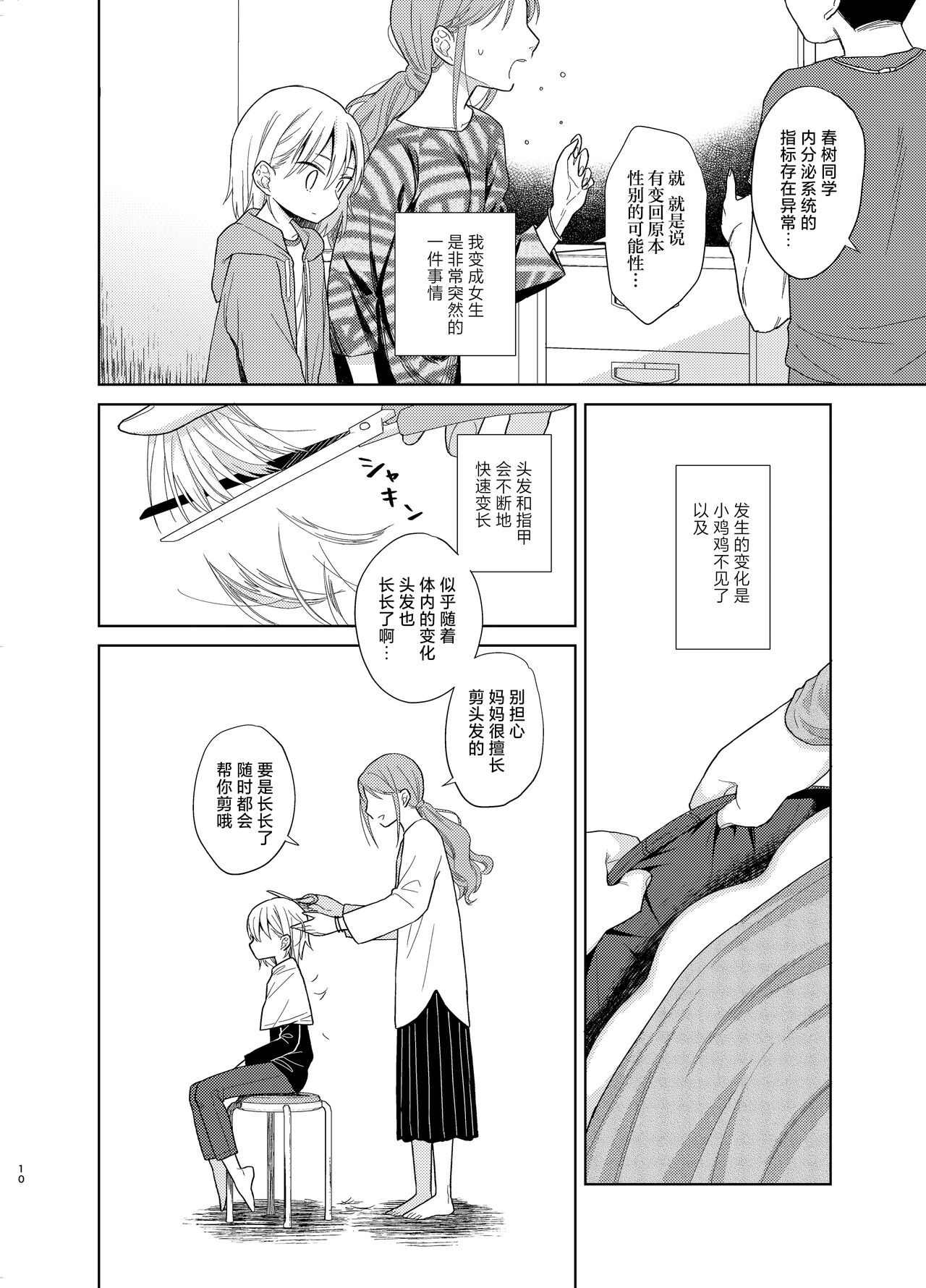 TS Shoujo Haruki-kun 5 | TS少女春树君 5 page 9 full
