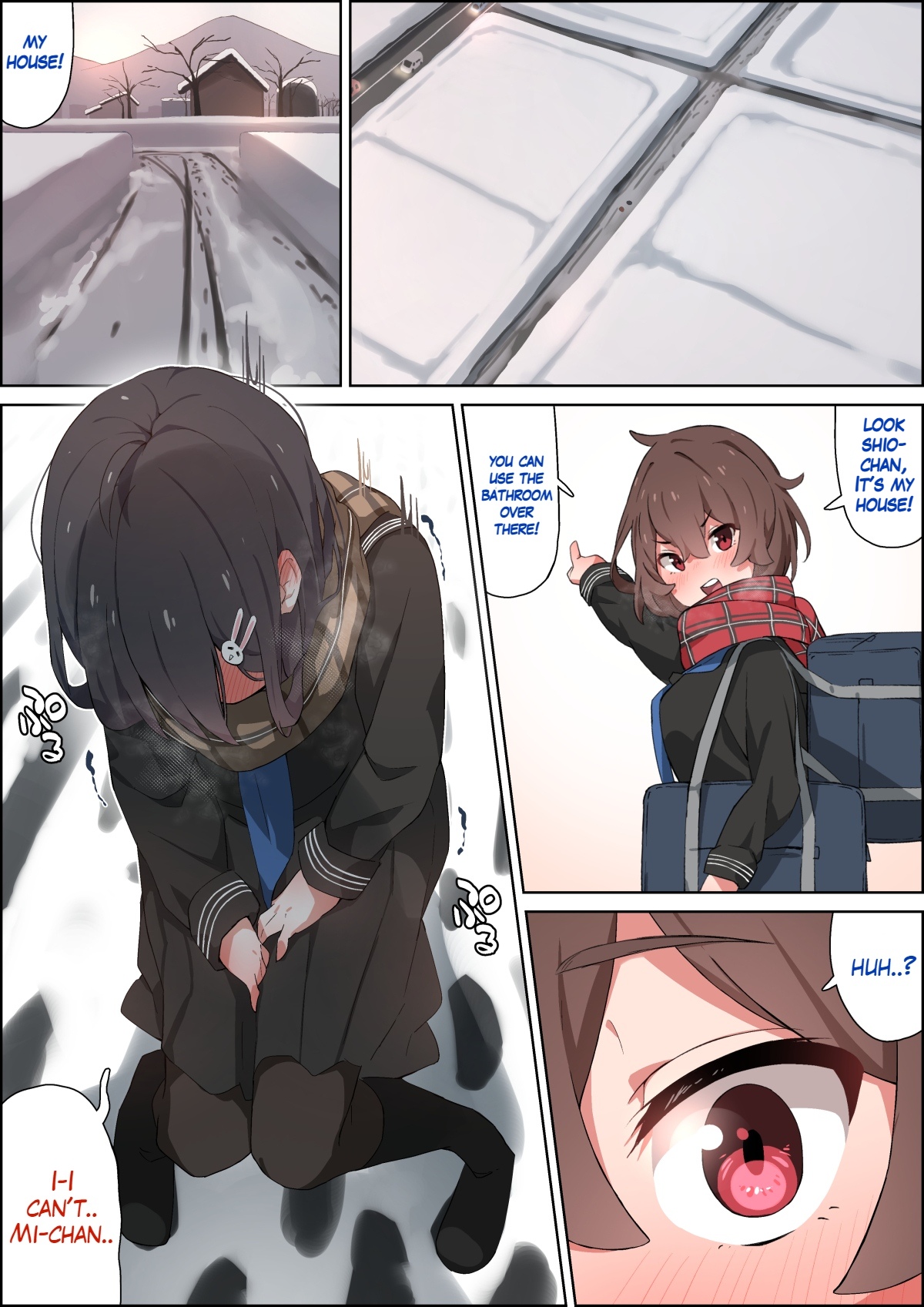 Walking back home in the winter with my childhood friend page 7 full