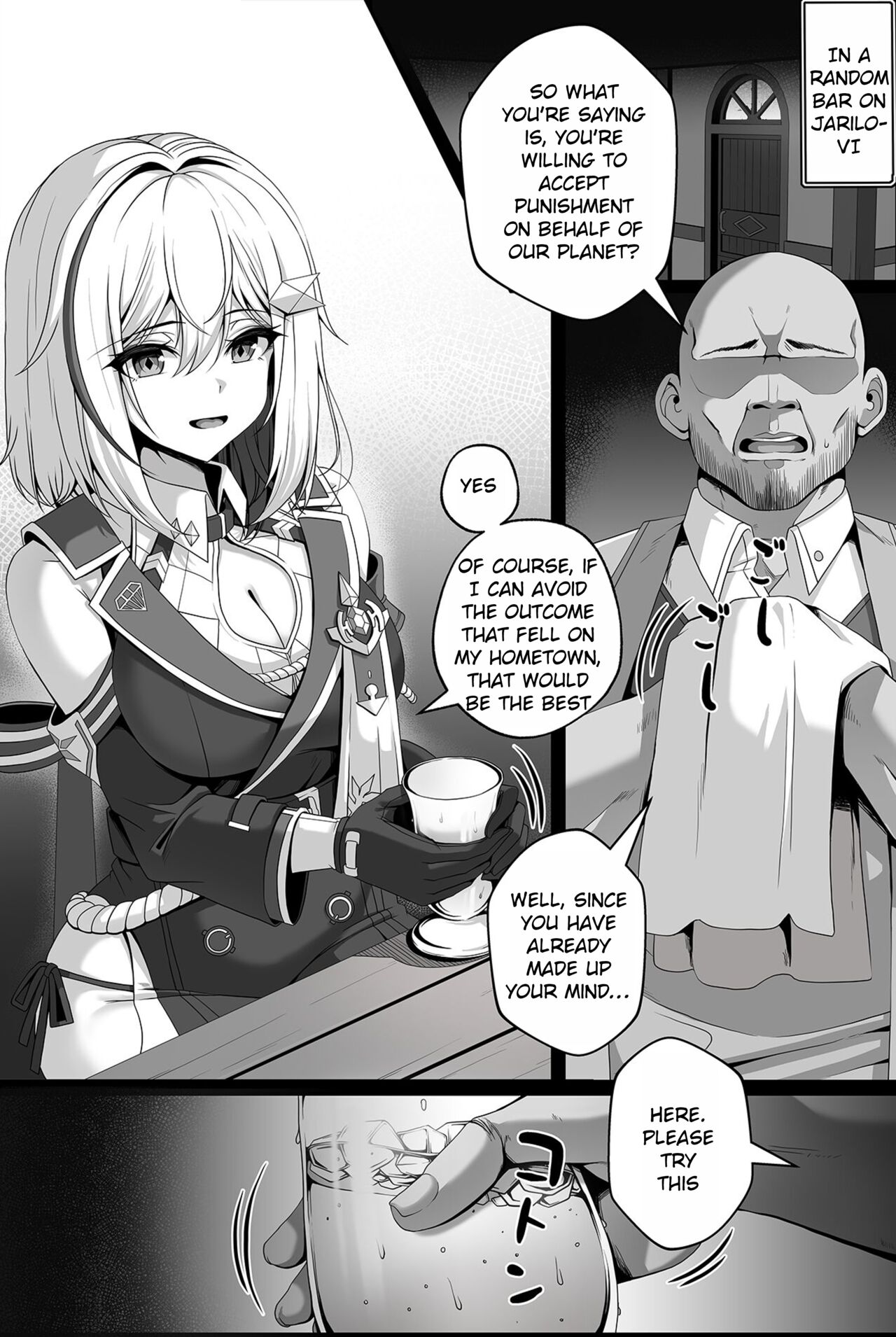 Topaz Manga page 2 full