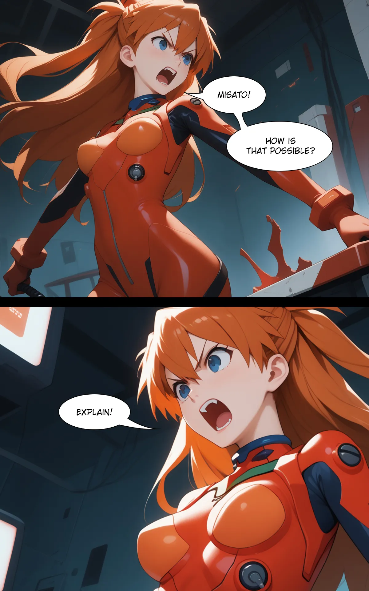 EVA X-1  -  - EVANGELION page 1 full