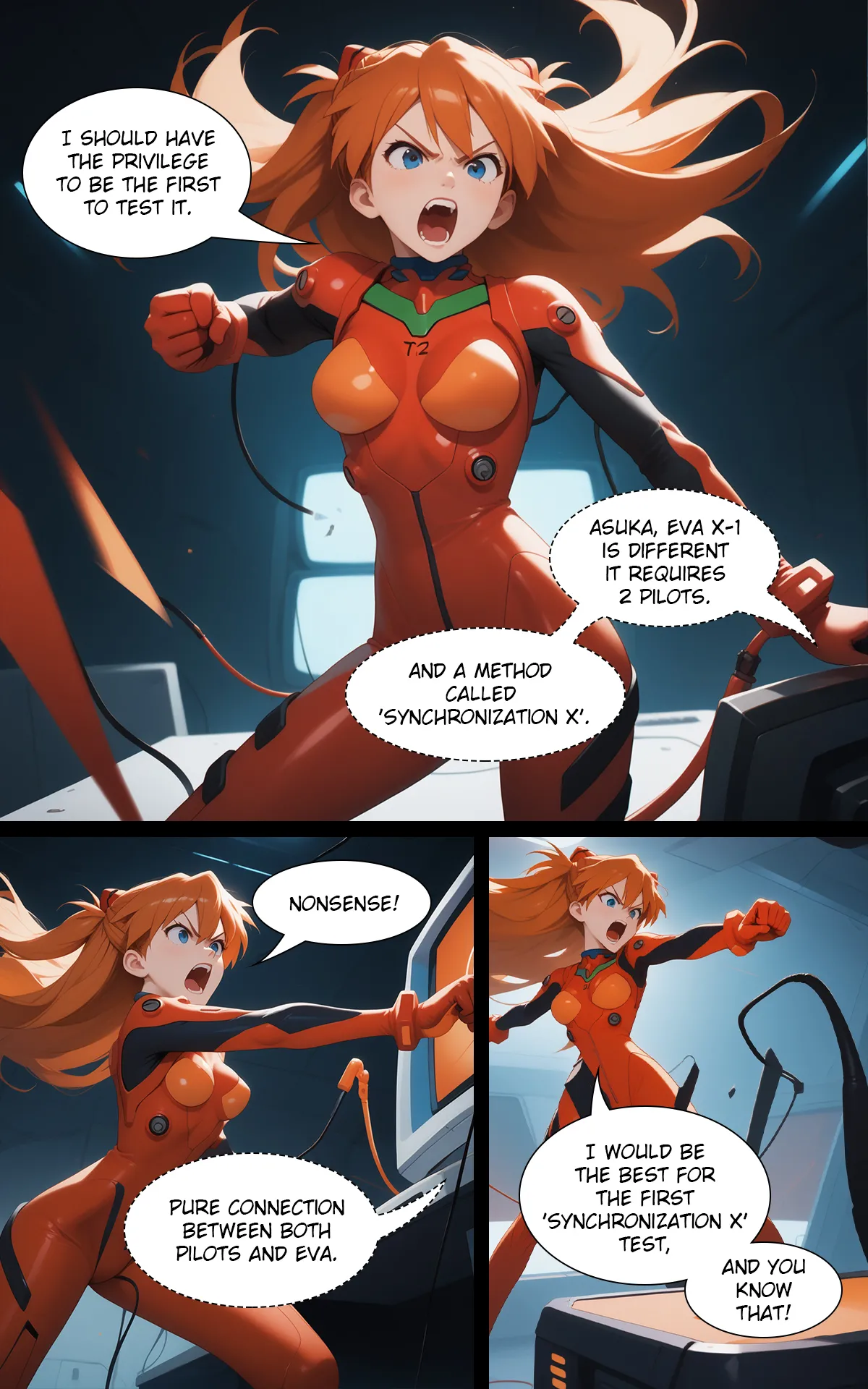 EVA X-1  -  - EVANGELION page 4 full