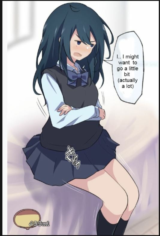 Girlfriend who holds her pee page 9 full