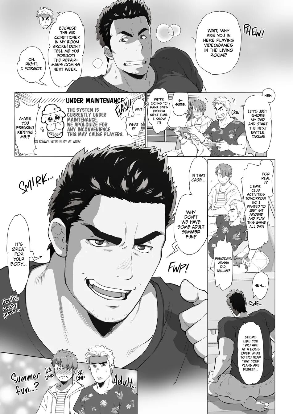 My Friend's Dad is a Hunk chapter 3+4 page 3 full