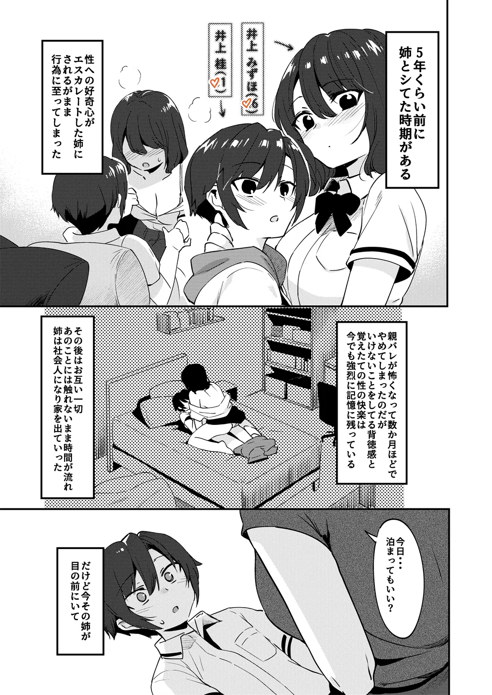 昔してた姉弟 page 2 full