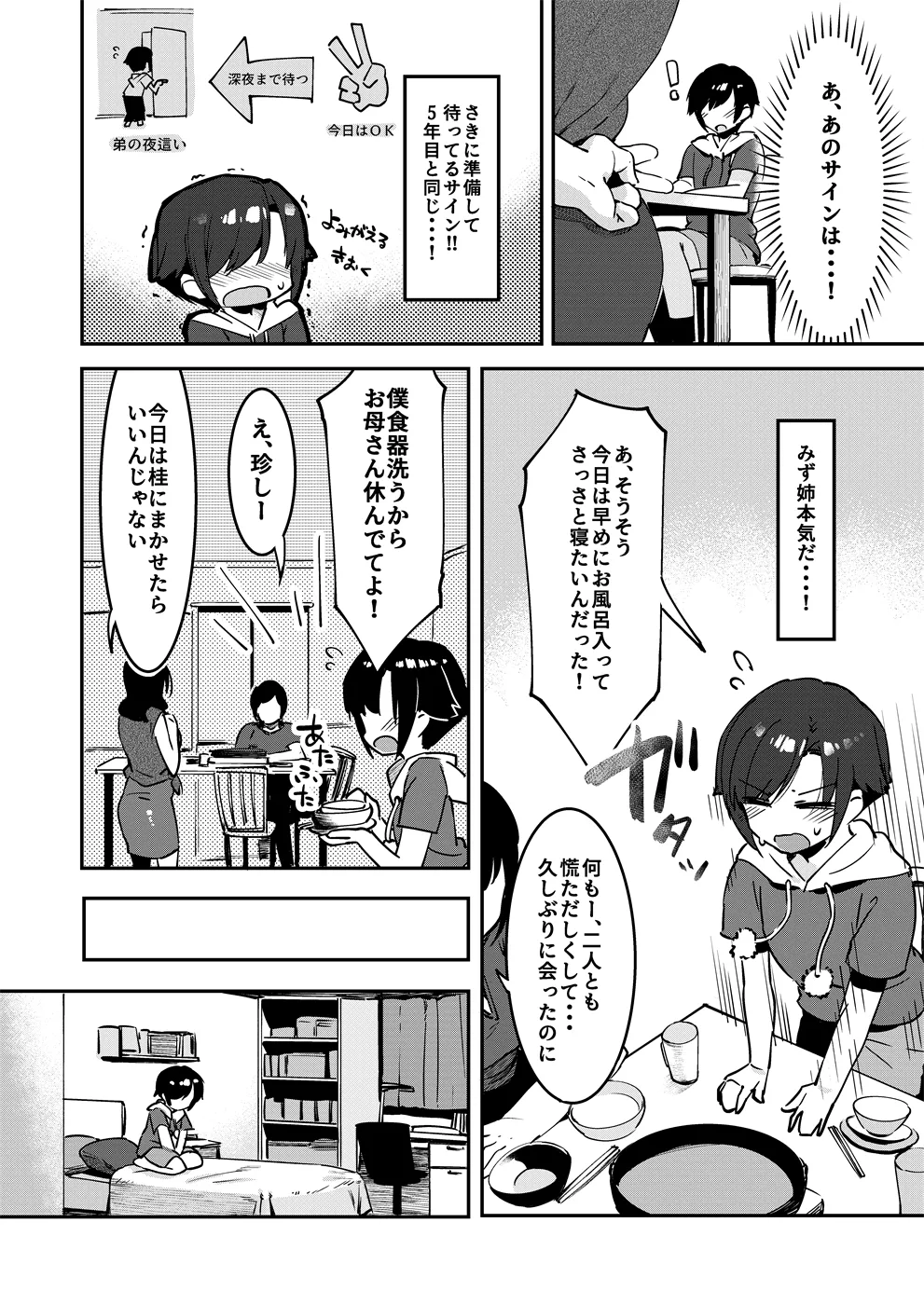 昔してた姉弟 page 7 full