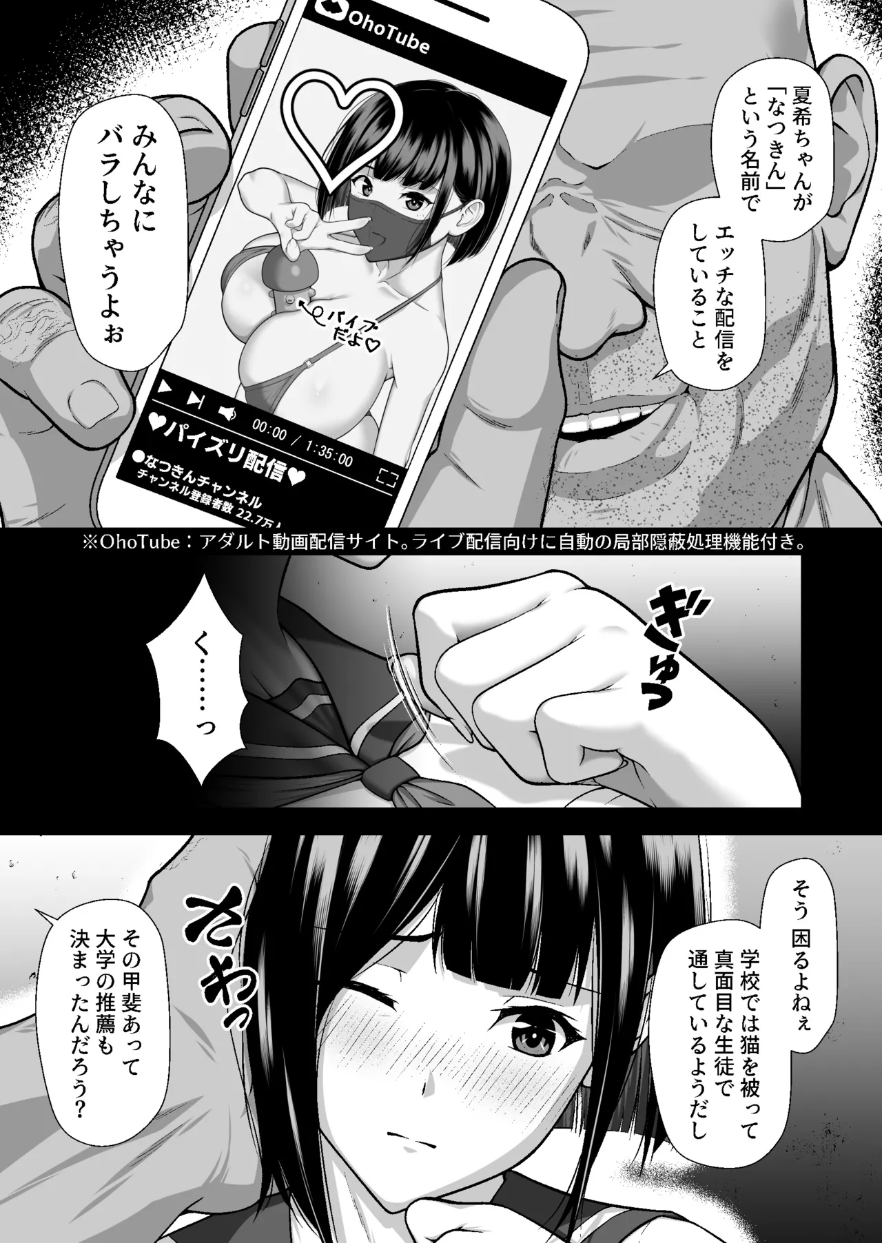 ヤラレたがり ―身バレした巨乳動画配信者がエロ狂いに堕ちるまで― page 8 full