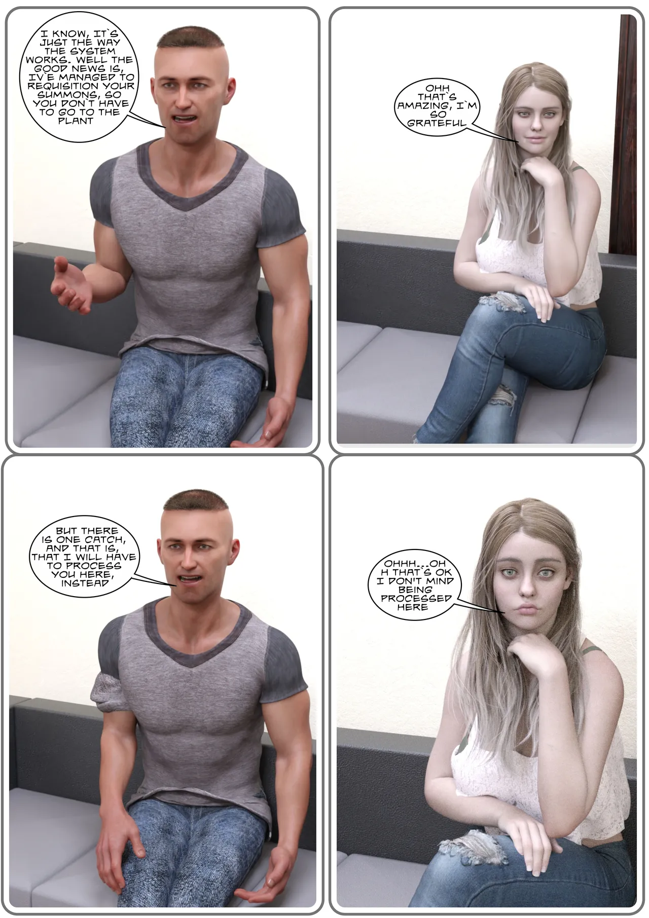 BUTCHERING THE SISTER page 6 full