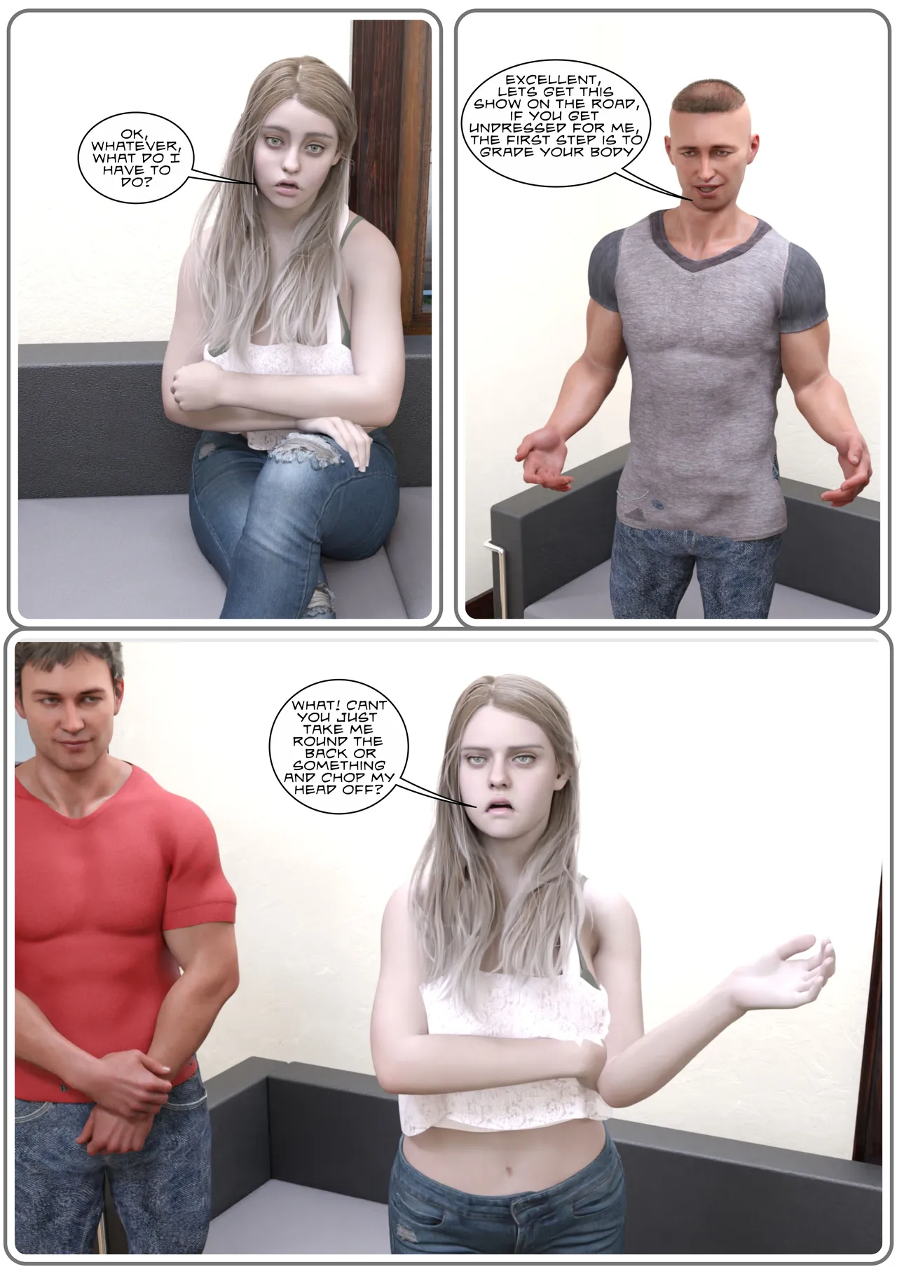 BUTCHERING THE SISTER page 8 full