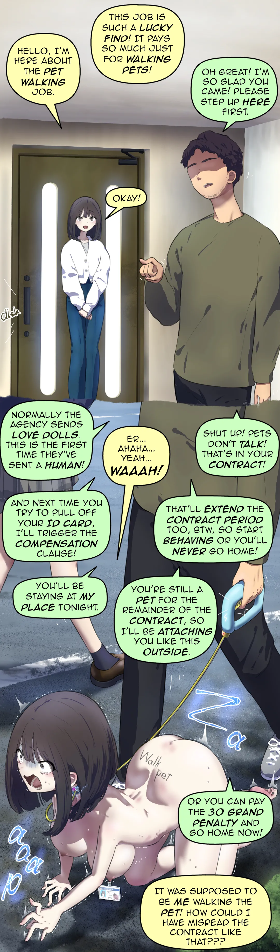 Pet walking part-time job page 1 full