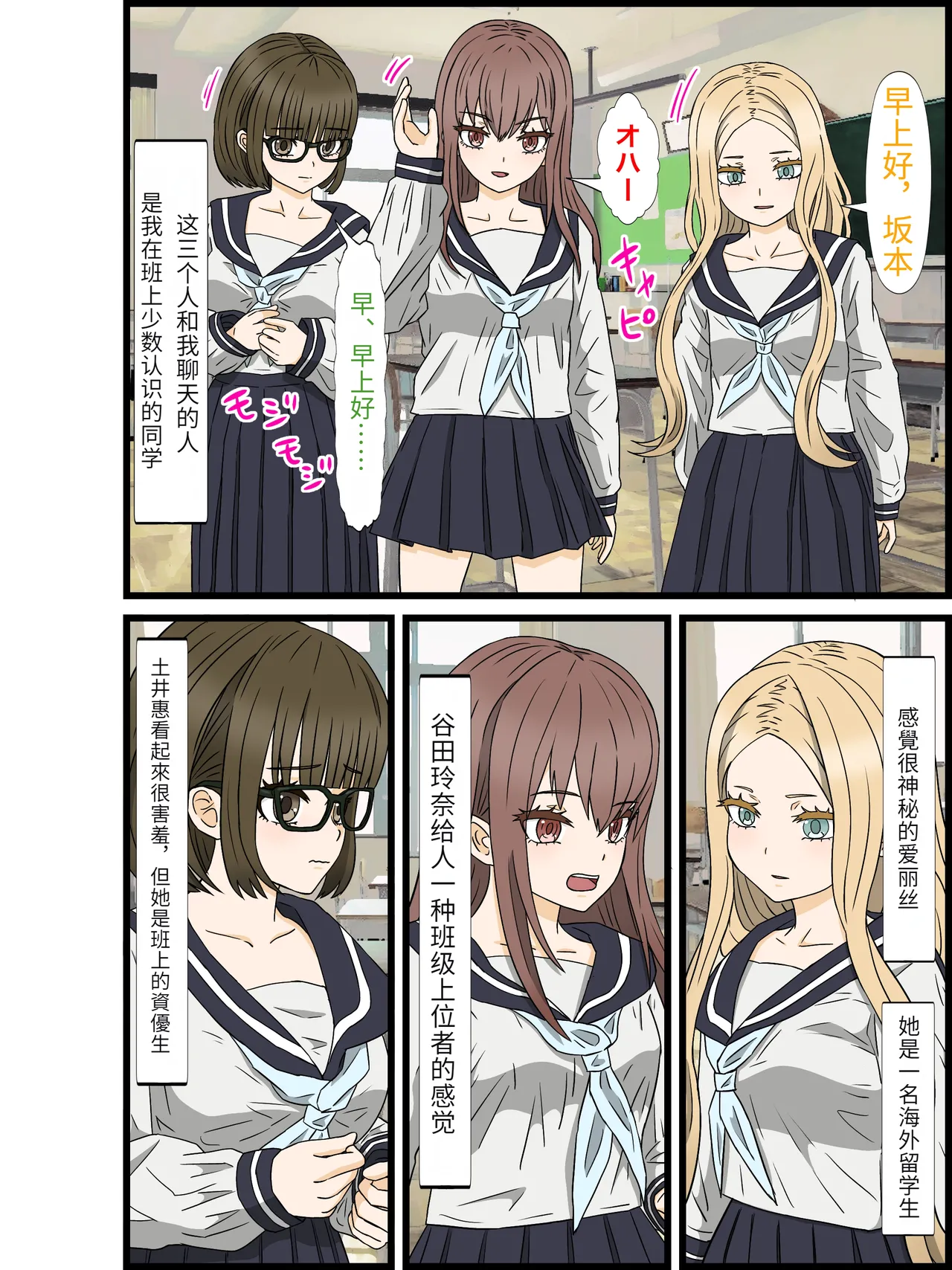 I'm a loner and I live in a harem with a 30:1 ratio of men to women! #1 page 6 full