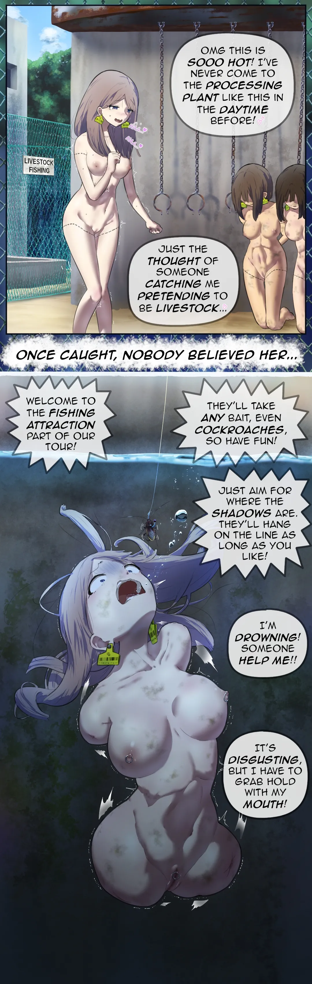 Human-animal fishing page 1 full