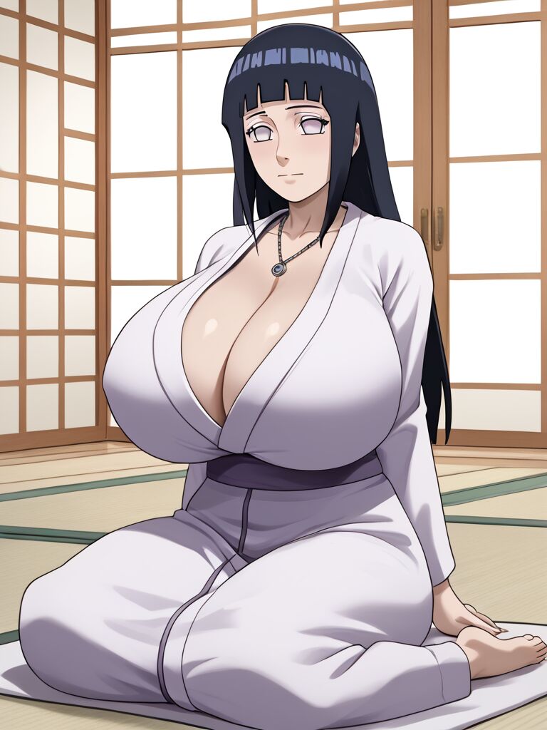 [AI generated] Hinata Hyuga renders #4 Hentai - Raw  124