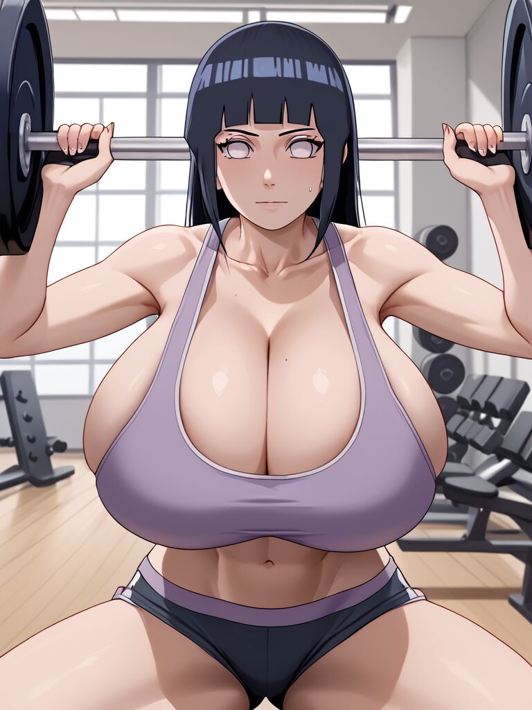 [AI generated] Hinata Hyuga renders #4 Hentai - Raw  27