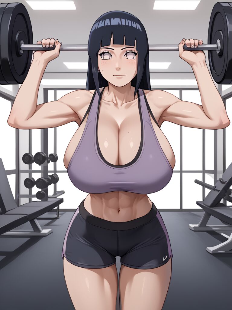 [AI generated] Hinata Hyuga renders #4 Hentai - Raw  28