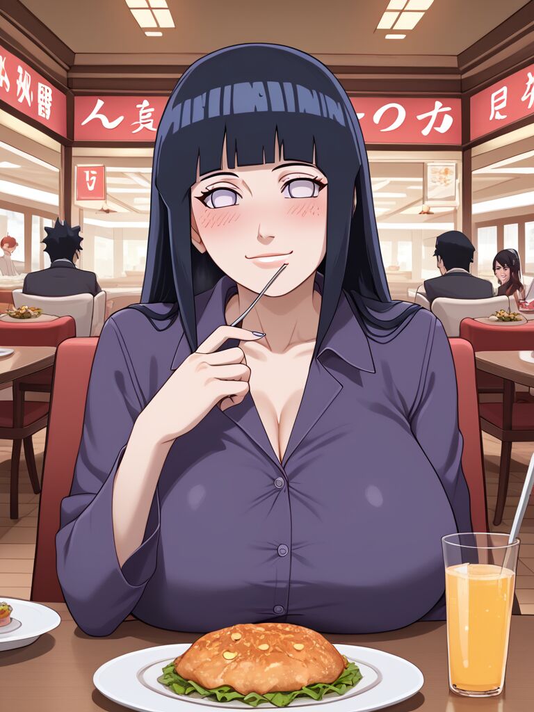 [AI generated] Hinata Hyuga renders #4 Hentai - Raw  41