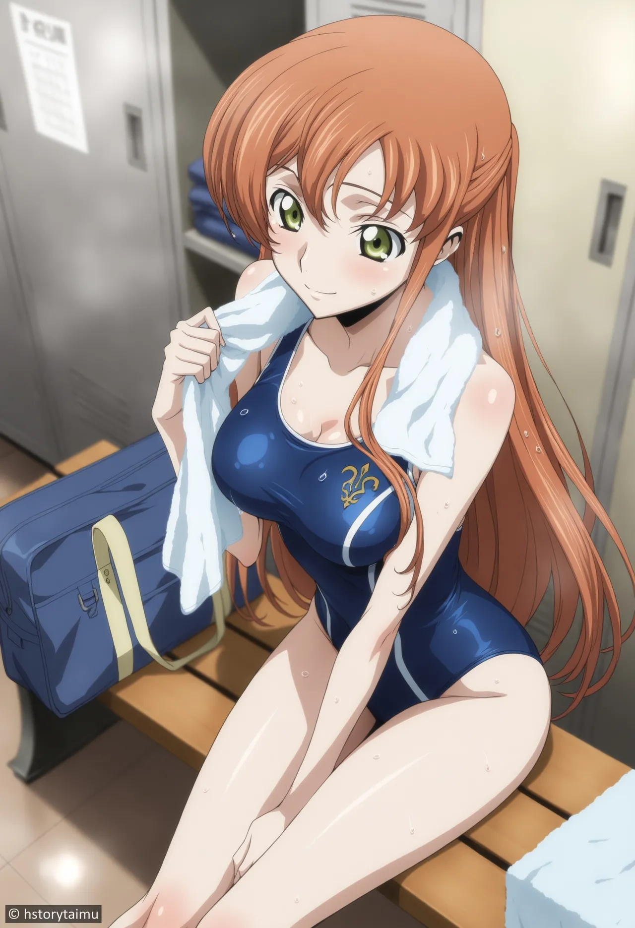 Shirley Fenette after Swim Training page 8 full