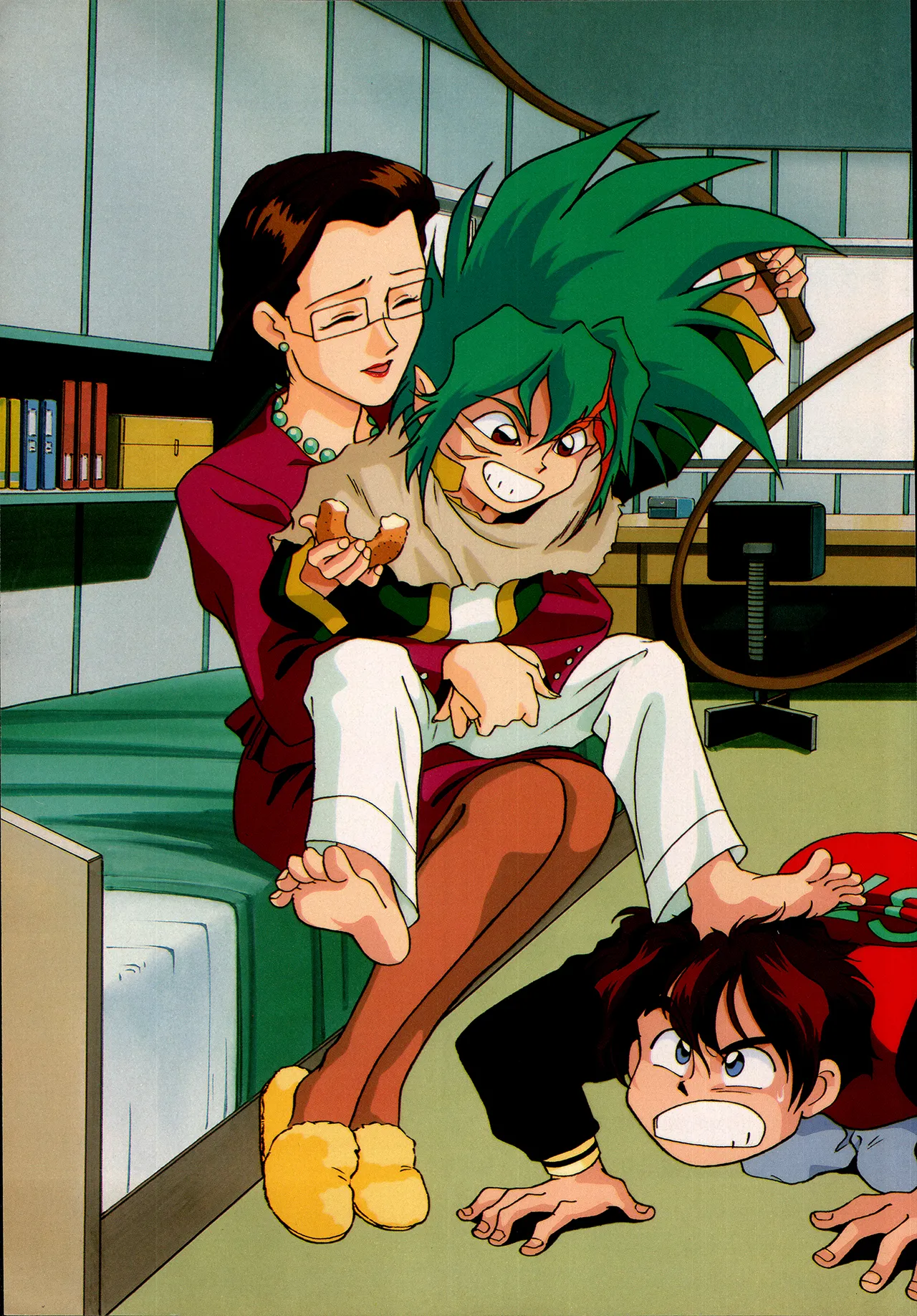 Animedia 1993 February page 9 full