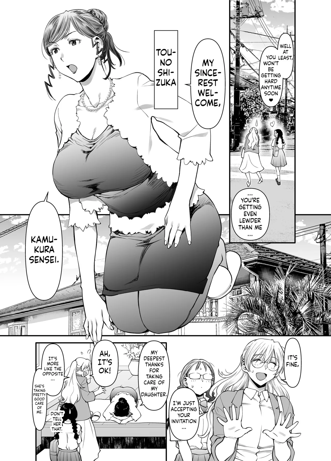 Zenbu, Sensei no Sei. 2 Zenpen Futanari Jokyoushi ga Yokkyuu Fuman na Hogosha o Sukkiri Saseru Hanashi. page 6 full