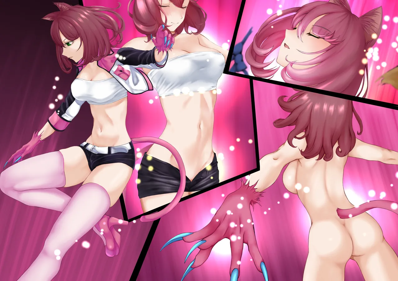 Nekomimi Henshin Heroine Shisshin Haiboku Ryoujoku 2 page 10 full