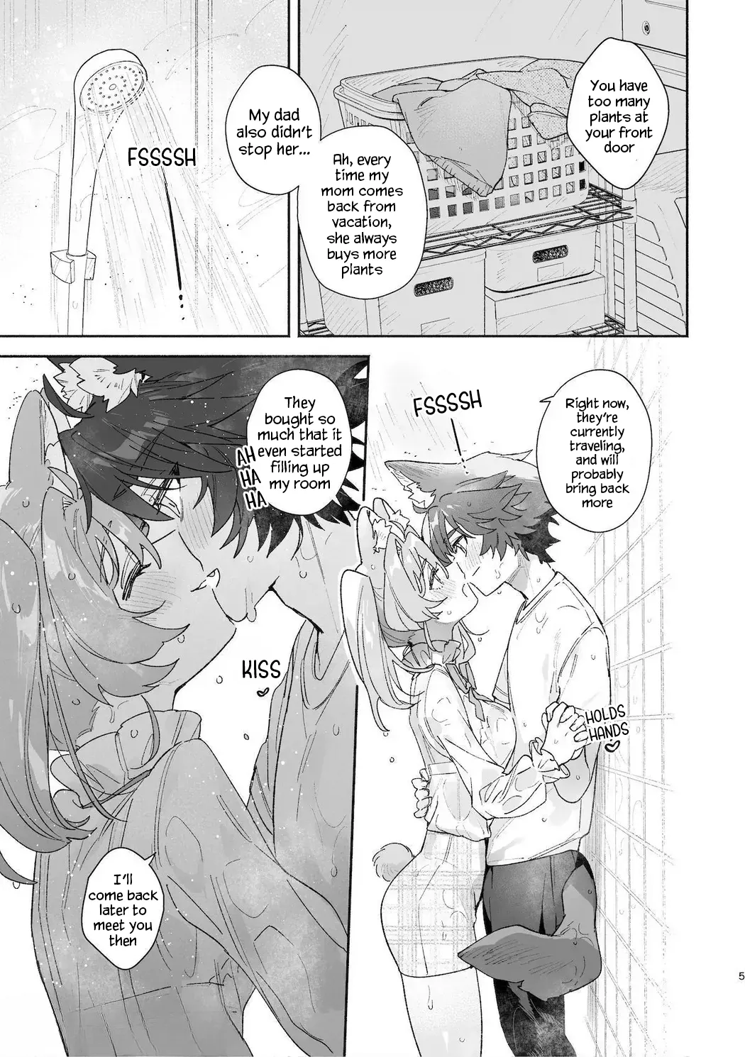 ♂ ga uke. Usagi-chan × ōkami-kun 2 | ♂ is the bottom. Rabbit-chan x Wolf-kun 2 page 7 full