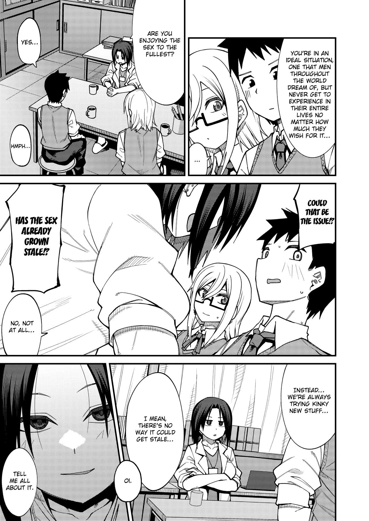 Houkago Koubi Doukoukai e Youkoso!! Jimi Joshi 3nin + Hoken Kyoushi Hen | Welcome to the Afterschool Breeding Club!! 3 Plain Girls + School Nurse Arc page 7 full