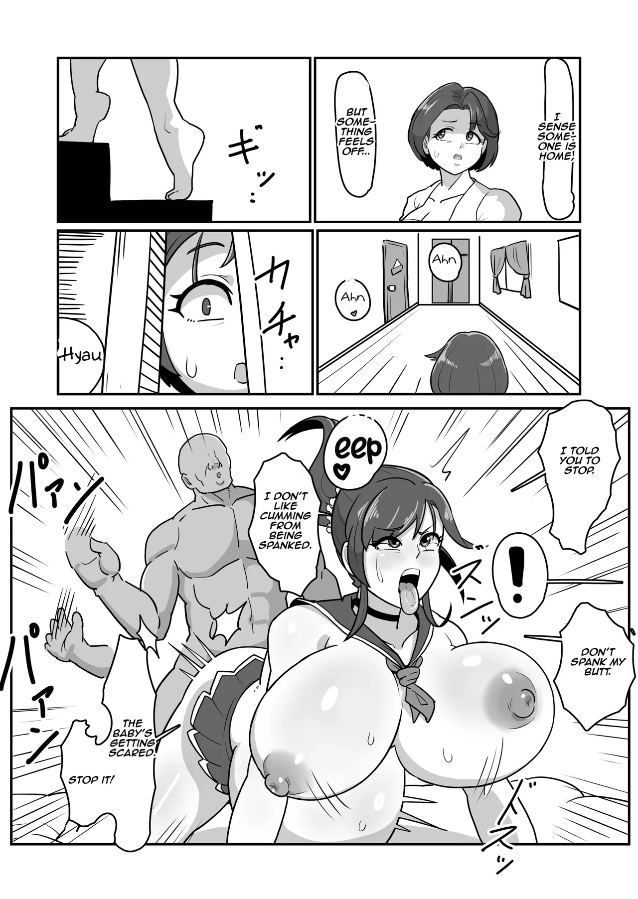 Bote Haha ~Ore o Jikka kara Oidashita Mukatsuku Hahaoya o Muriyari Haramasete Botehara Sex Zanmai!~ | Pregnant Mom ~ I impregnated My Annoying Mother Who Kicked Me Out of the Family Home and Had Pregnant Sex! ~ page 7 full