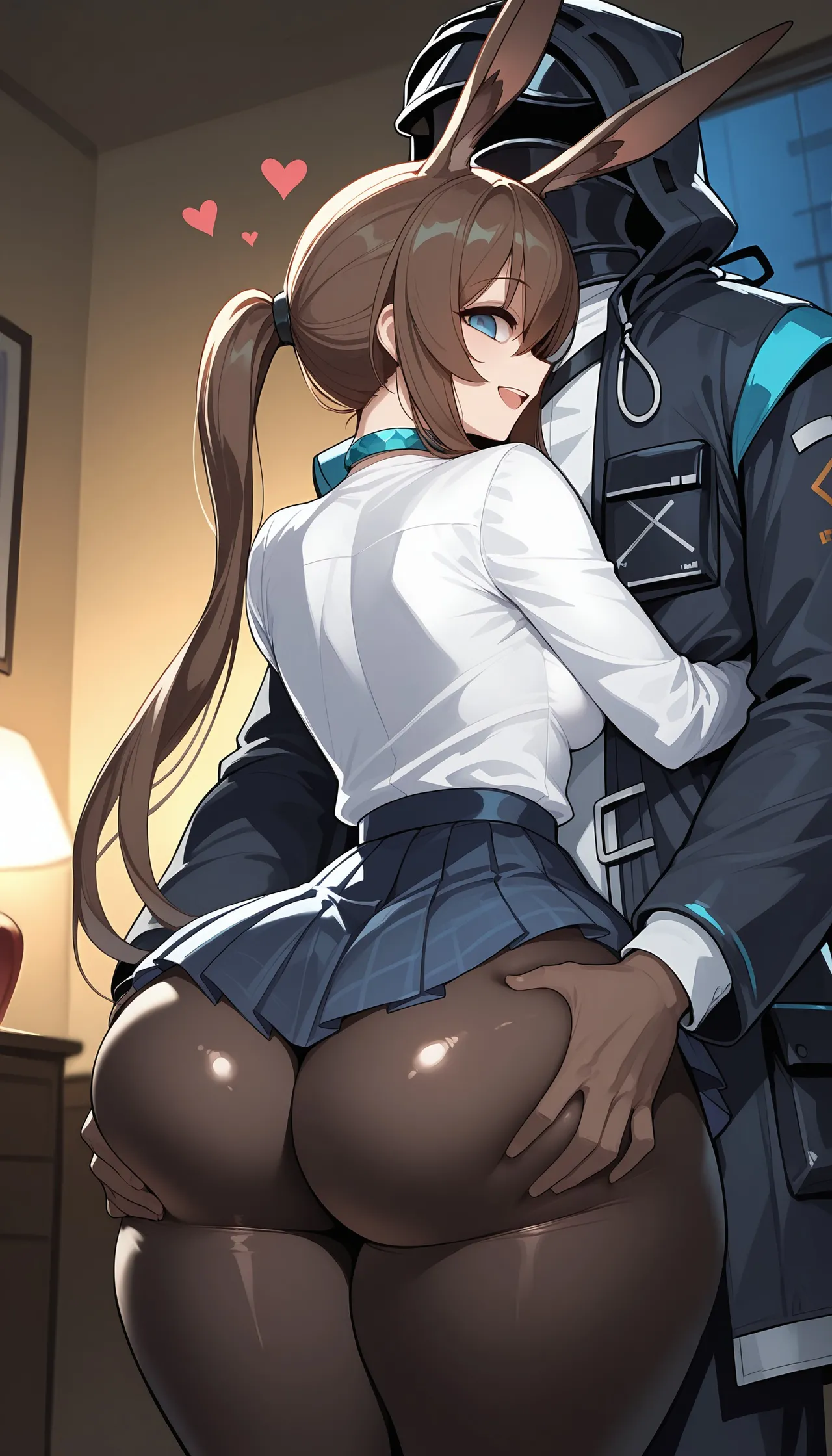 Arknight BBC Amiya and Absinthe rahmat ai generated page 4 full