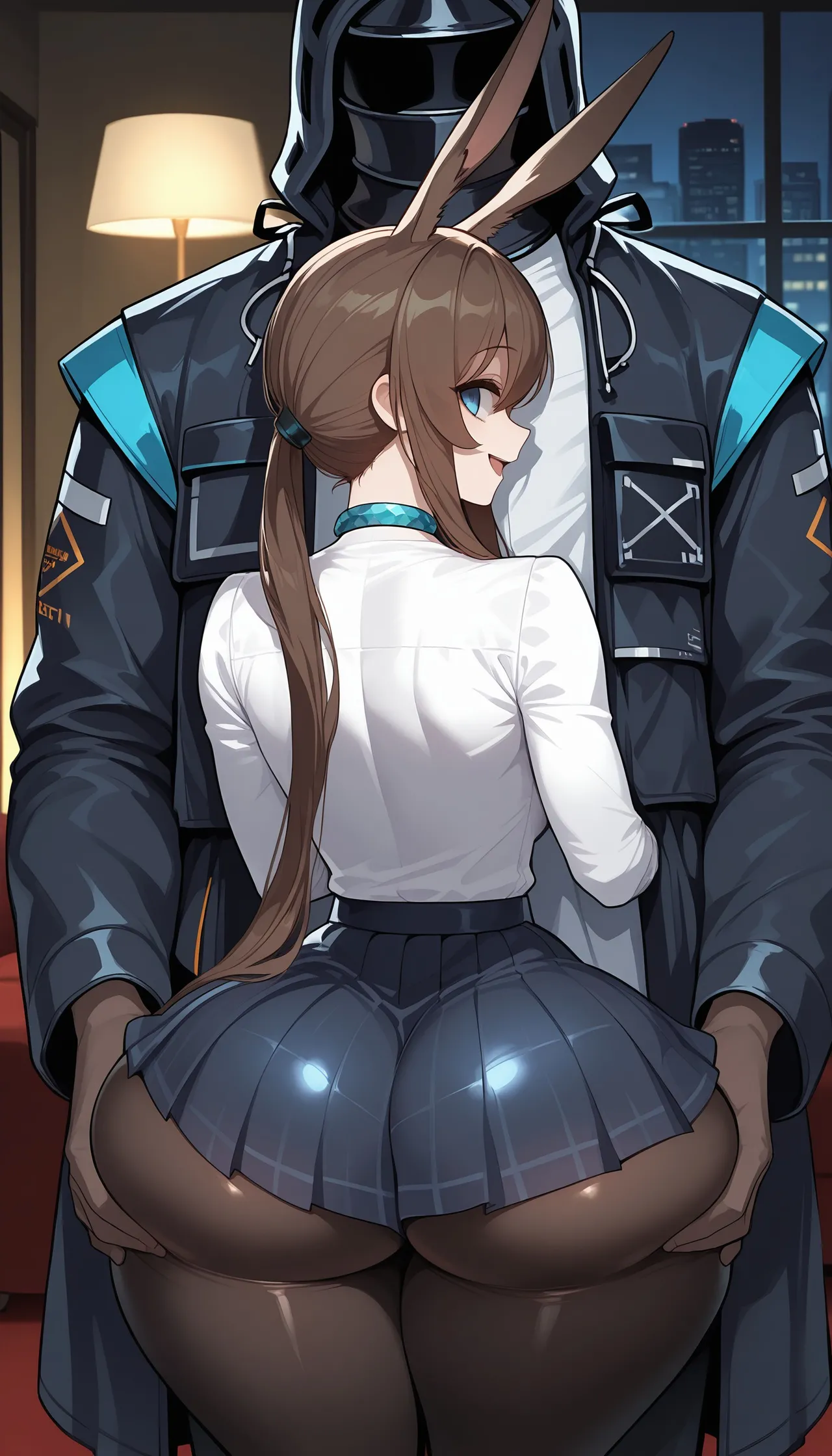 Arknight BBC Amiya and Absinthe rahmat ai generated page 5 full