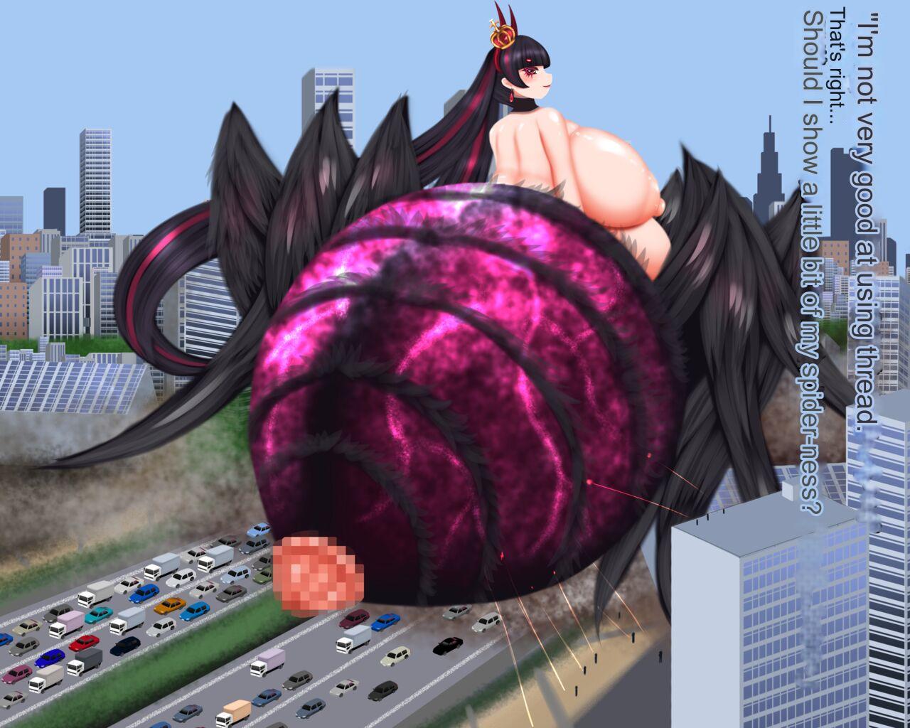 Super giant queen spider swallows the world whole page 9 full