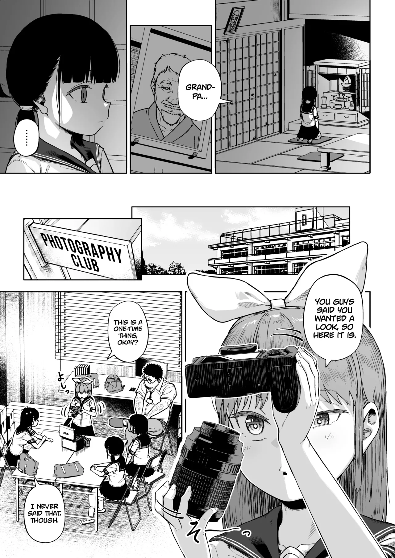 Joshi Shashin-bu to Oji-san Shidouin 5 page 4 full