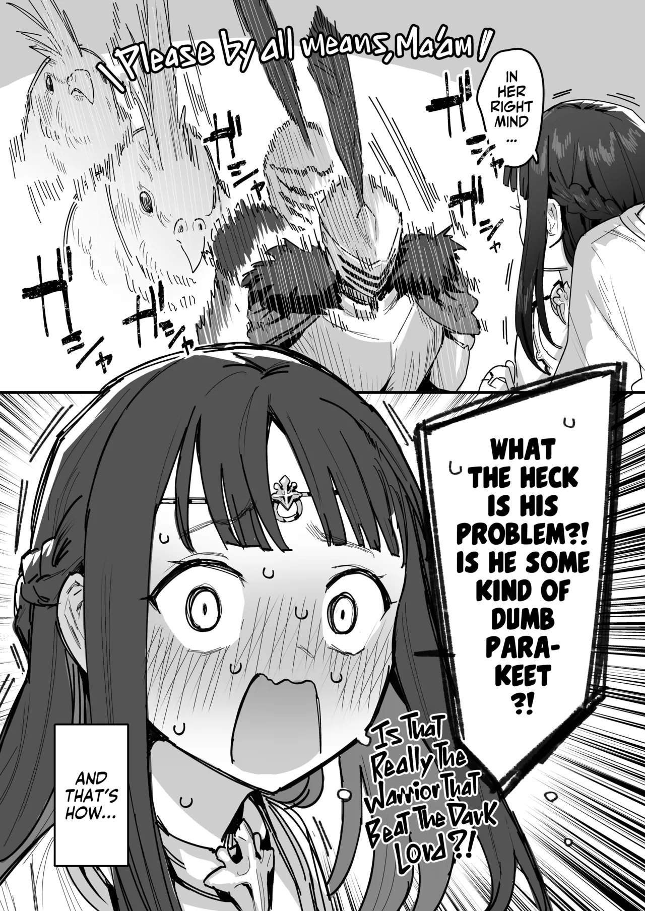 Yuusha to Hime to Okaa-sama!? | Princess & Queen Double Whopper?! + Omake page 10 full