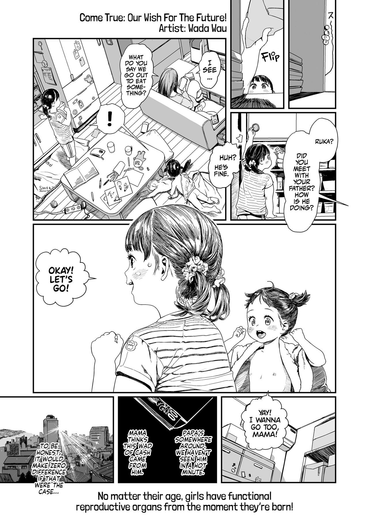 Todoke Mirai! Futari no Wish | Come True: Our Wish for the Future! page 1 full