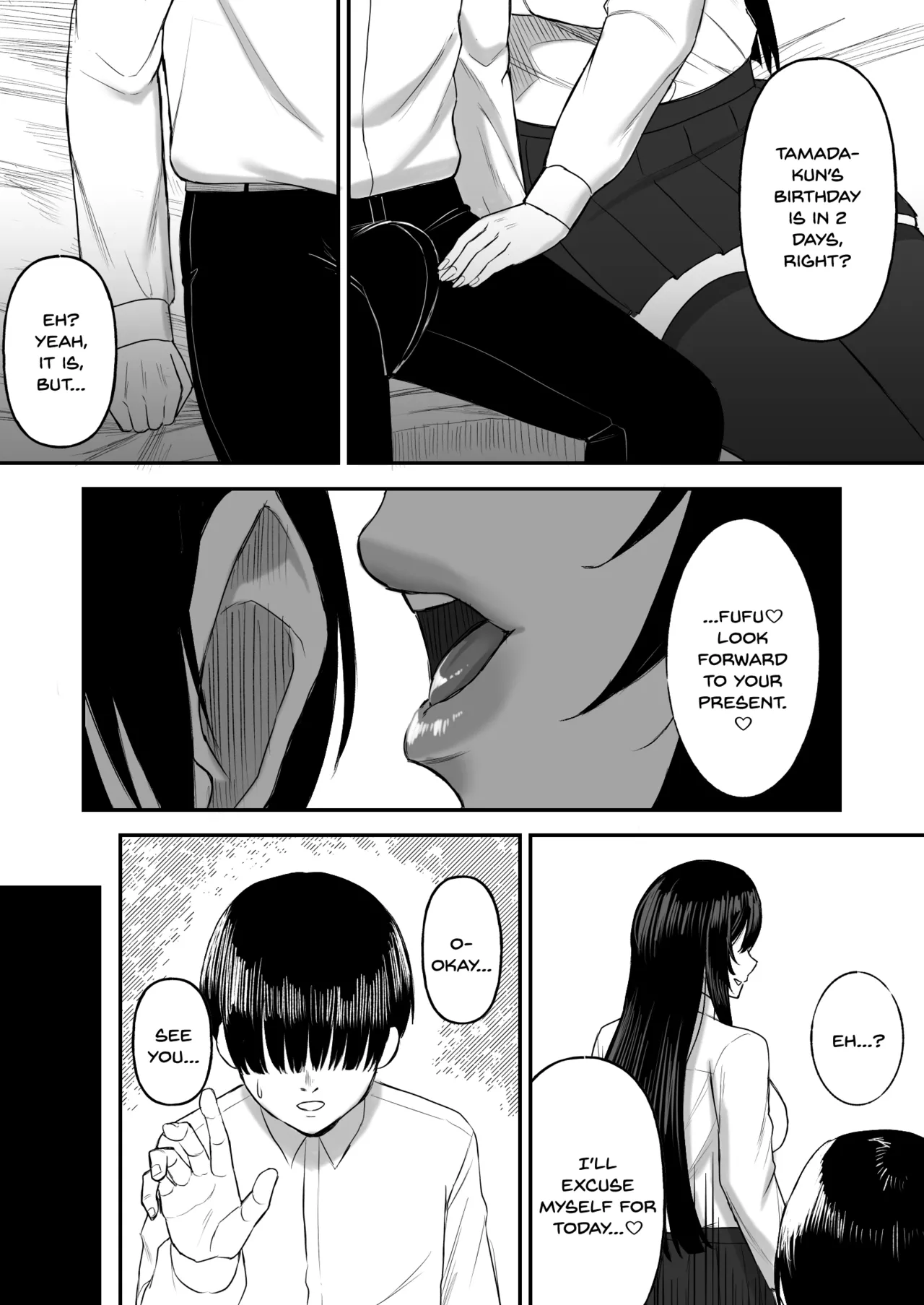 Ai no omoi Kanojo wa boku no Tameni hame tori o Tottekitekureru page 9 full