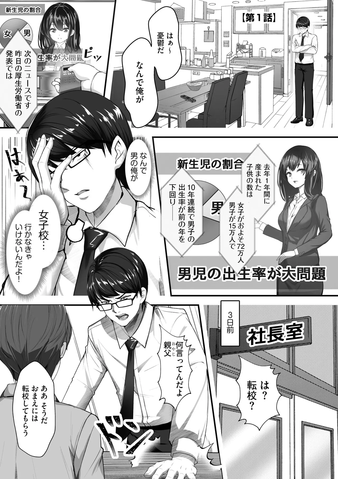 Namahame Seitokai 〜Onna bakari no gakuen de Yome Kouho Zenin to Sex〜 page 5 full