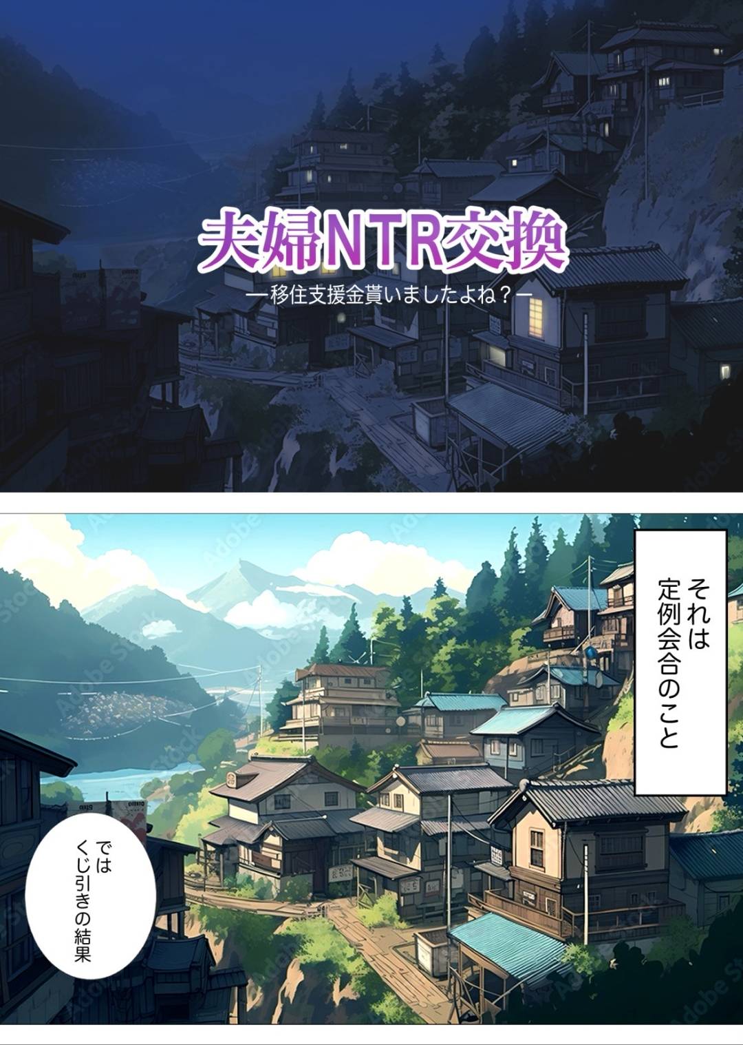 夫婦NTR交換ー移住支援金貰いましたよね？ page 5 full