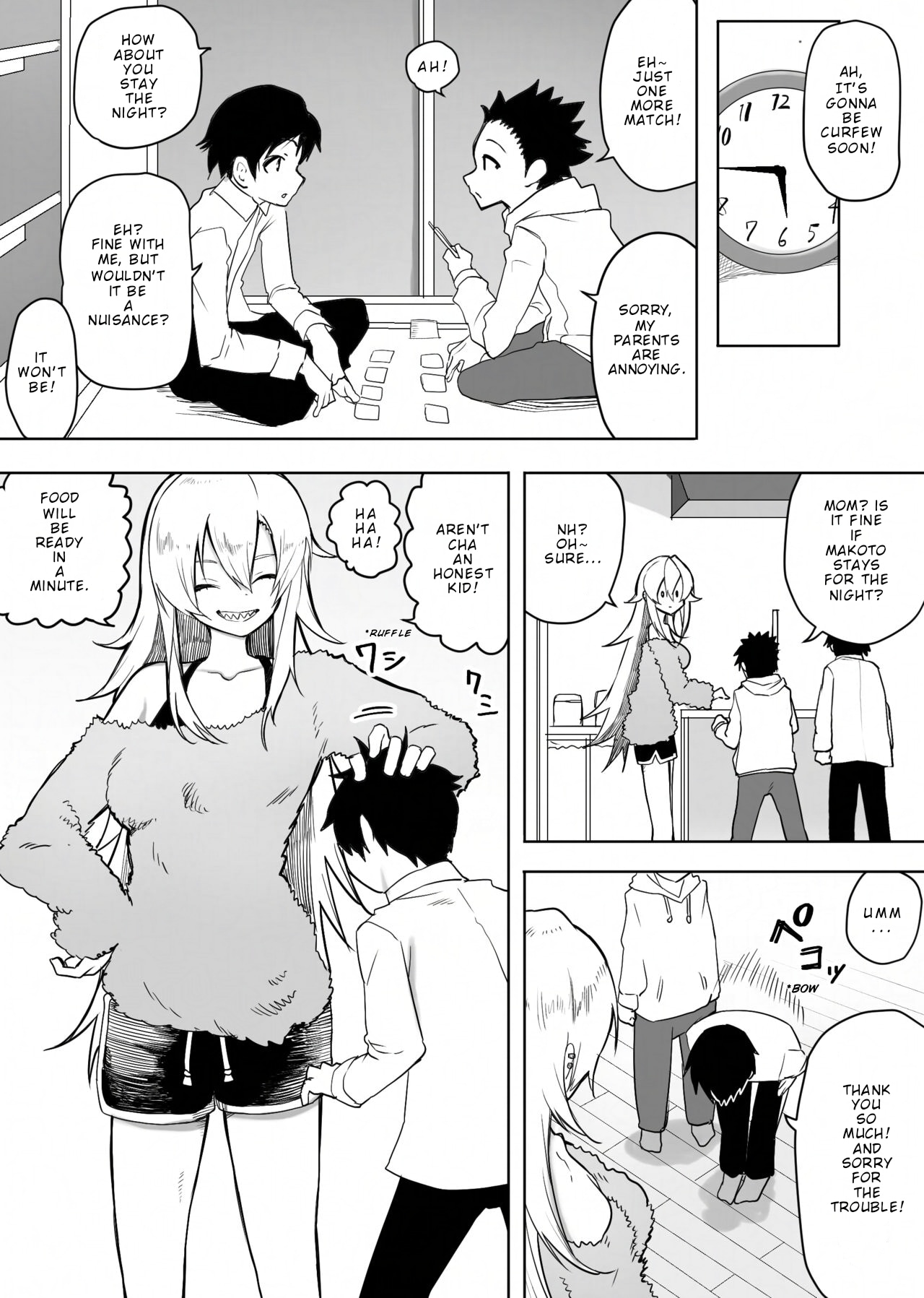 A Story About How My Friend's Gyaru Mom Was My First Time page 4 full