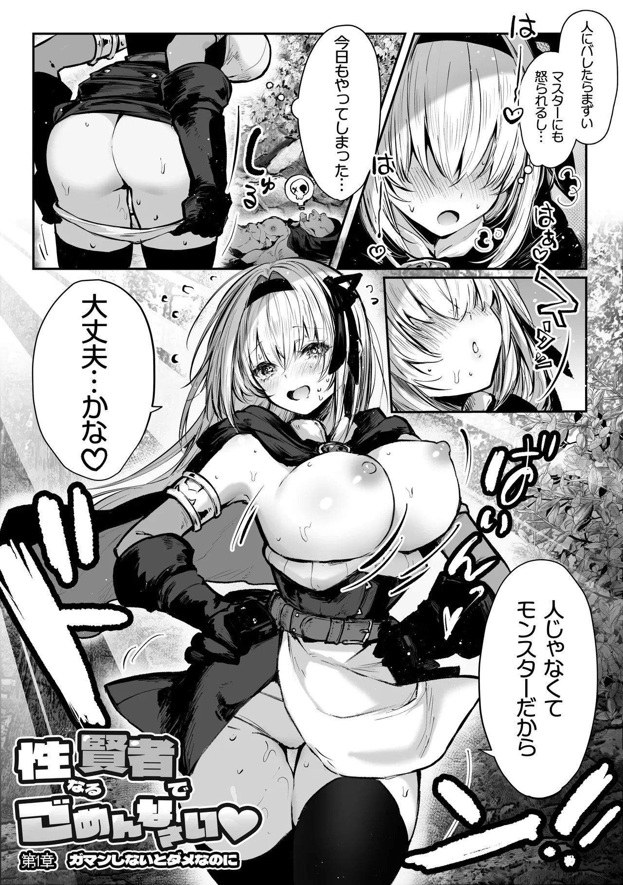 性なる賢者でごめんなさい〜第1章ガマンしないとダメなのに〜 page 4 full