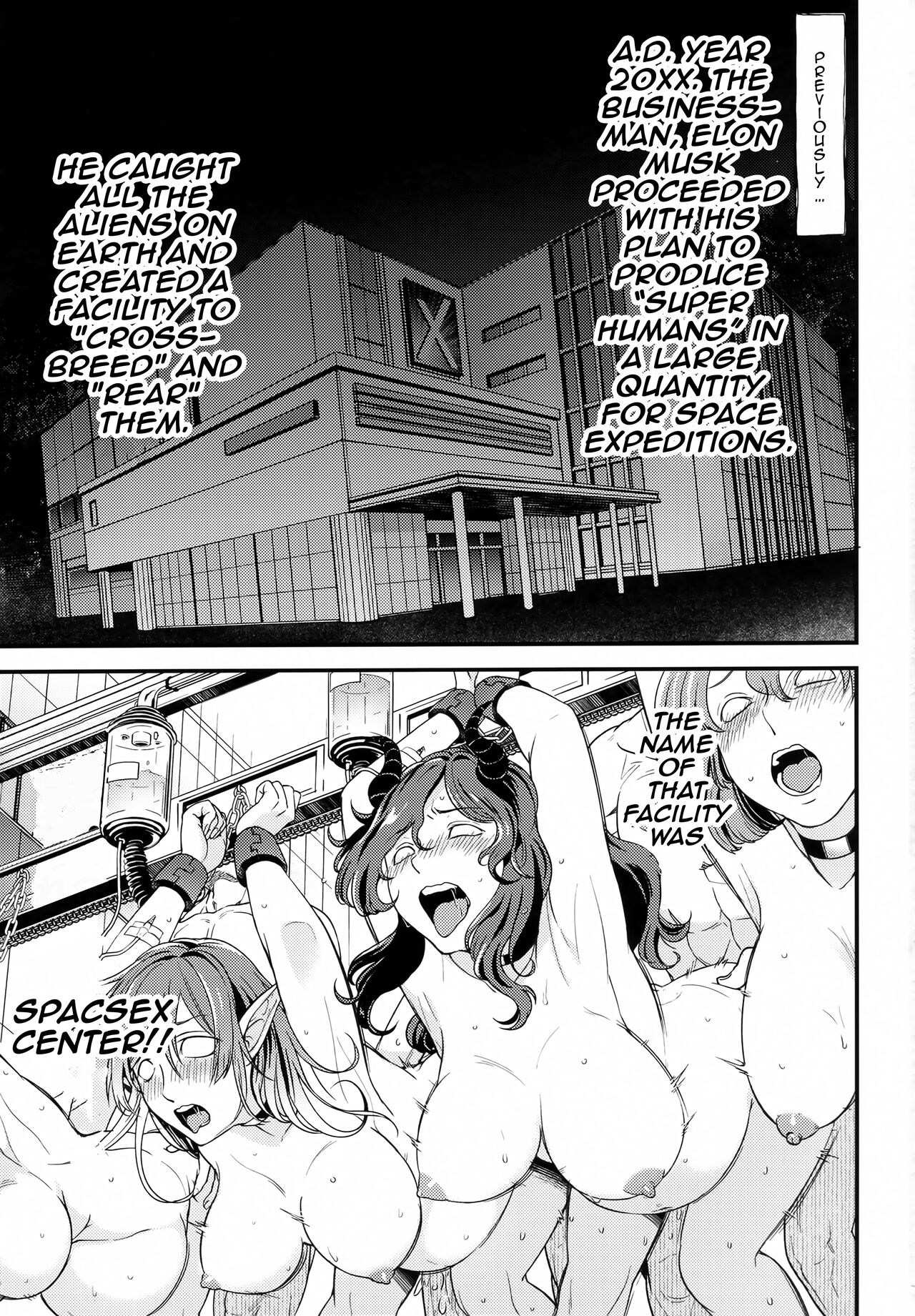 Zetsurin na Yatsura 2 Kaettekita Elon Musk  / Insatiable Bastards 2 - The Return of Elon Musk page 2 full