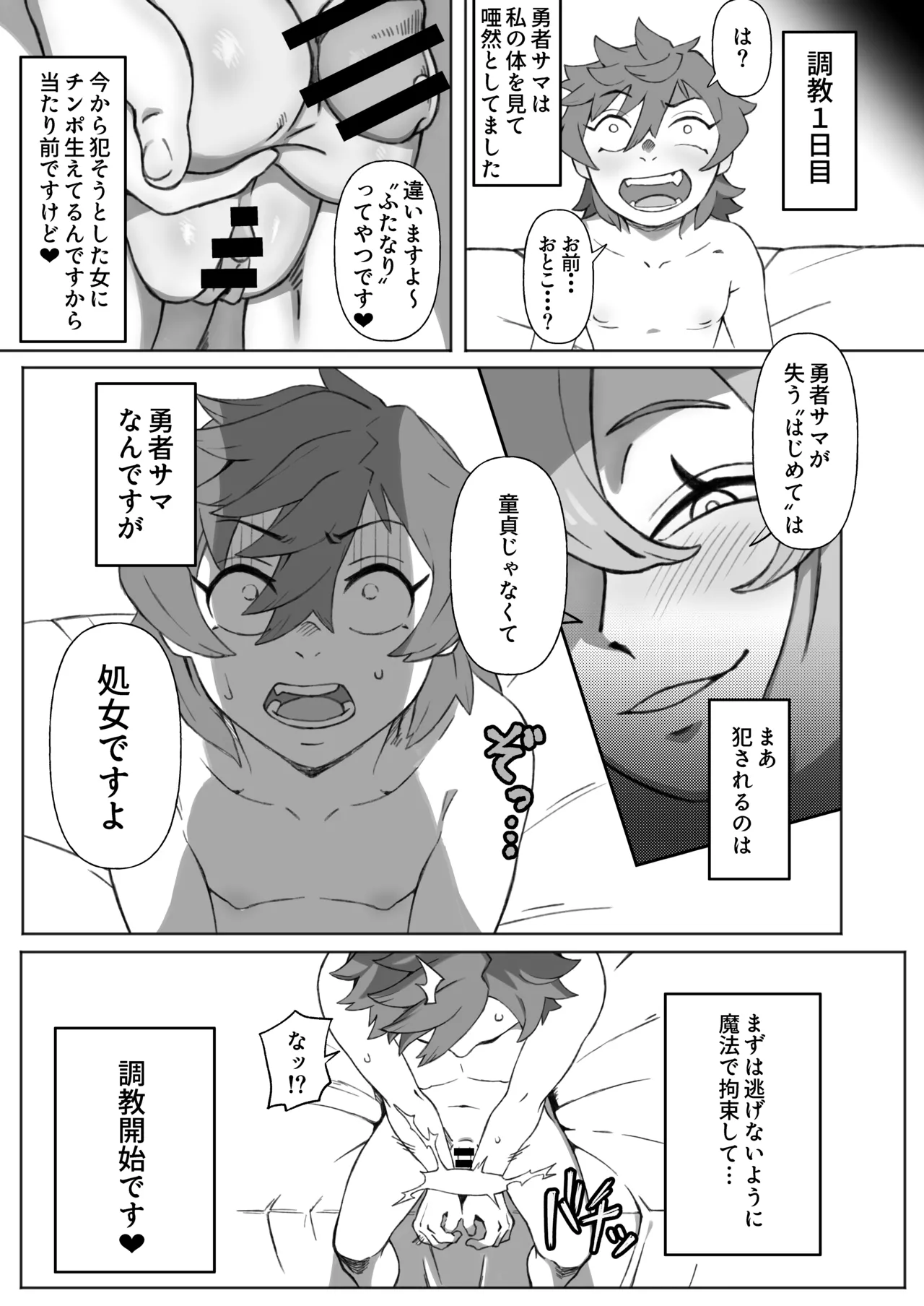 The 100-day Training Diary of Kasumi, a Newcomer Futanari Adventurer page 7 full