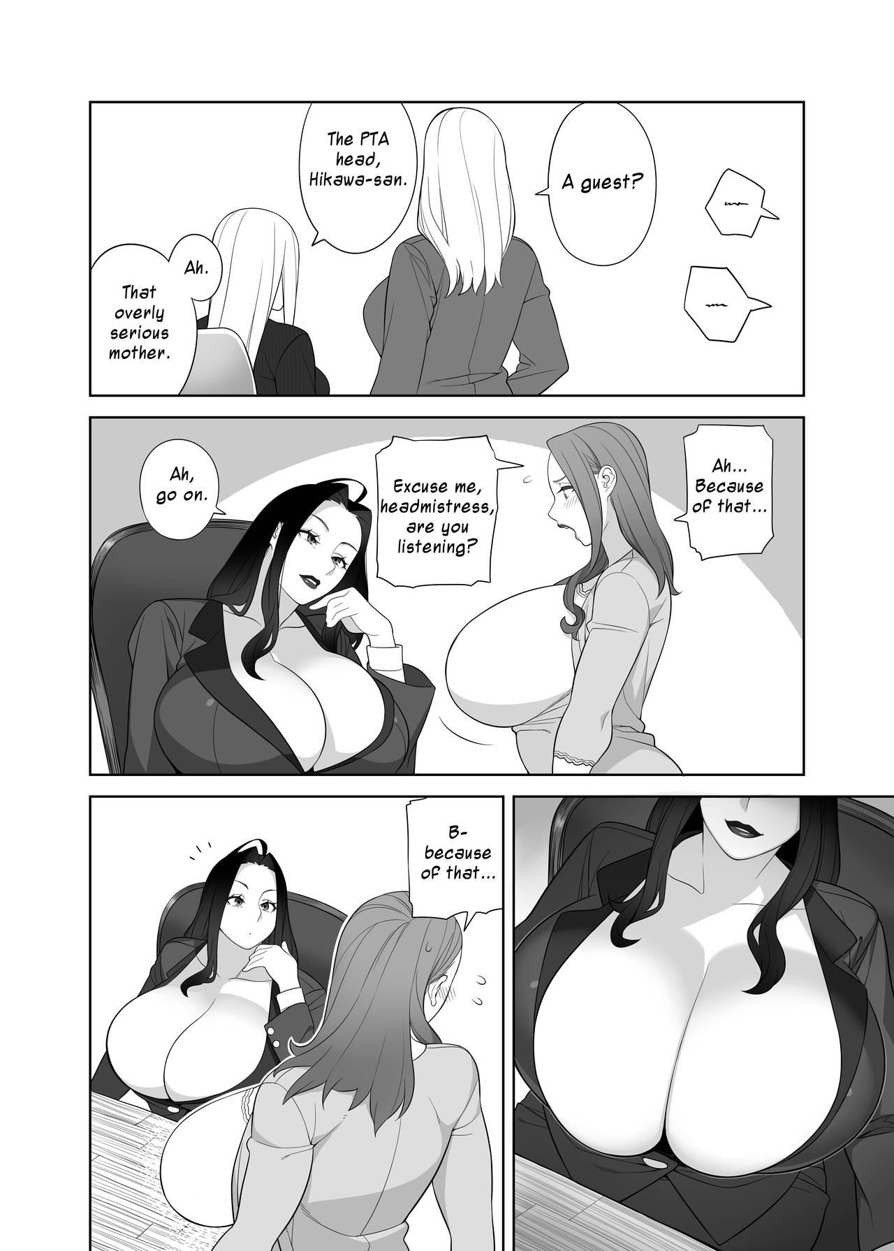 Bakunyuu Mama wa Gakuenchou no Onna | Buxom Mother and Headmistress page 3 full
