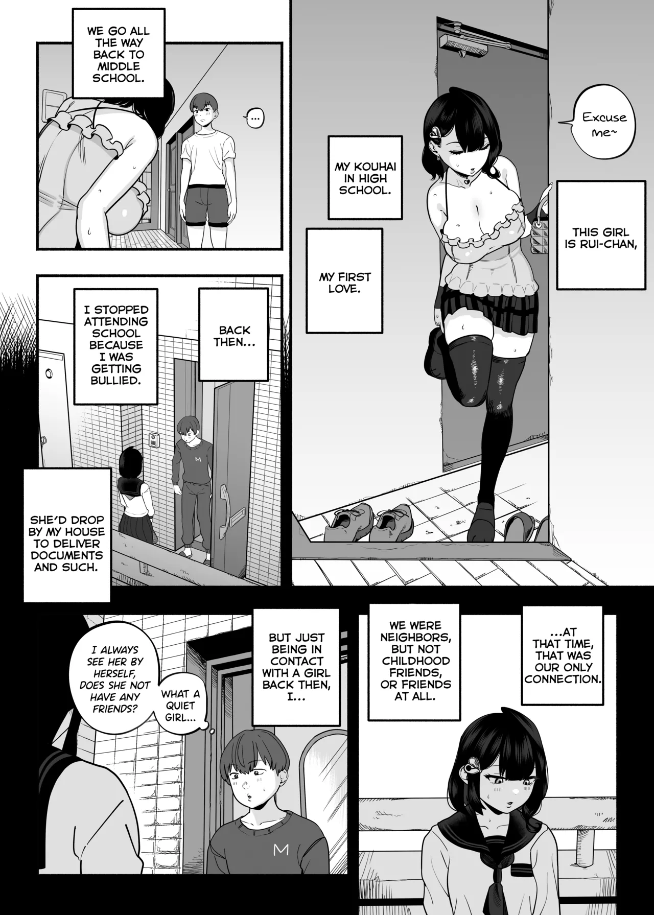 Gachikoi Fuuzoku 2.5 -Papa-katsu Joshi ni Jakusha Dansei Chinpo o Ijimerareru Hanashi- | Falling in Love at the Brothel 2.5 page 7 full