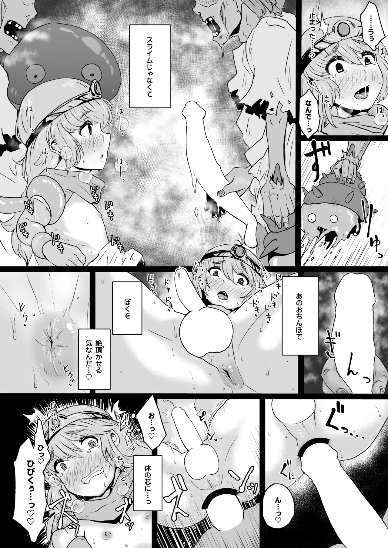 元遊び人の男の娘賢者くんがモンスターに！？ page 3 full