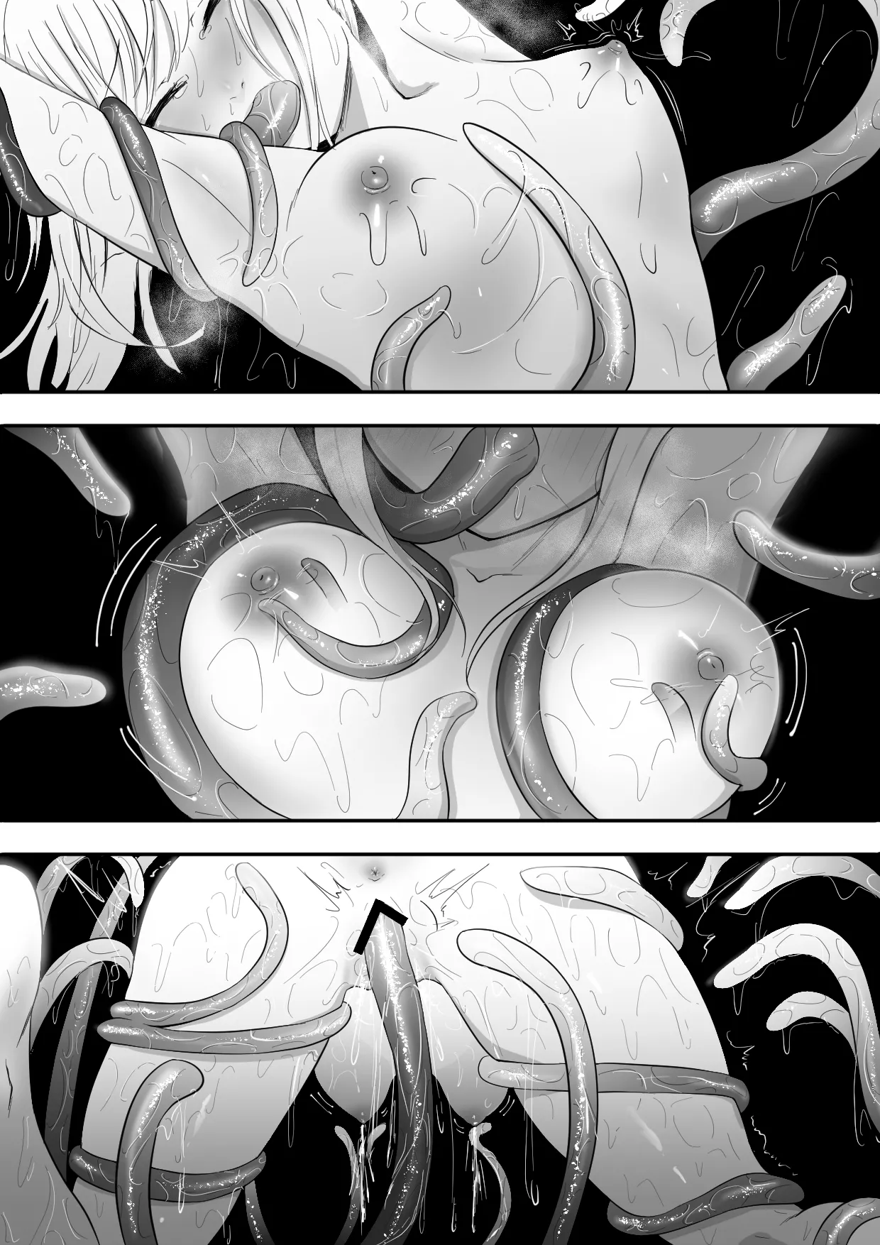 jikken-shitsu kara dassō shita igyō no shokushu shinwa seibutsu ni hoshoku sa re tari hanshoku aite ni sa se rareru ohanashi page 10 full