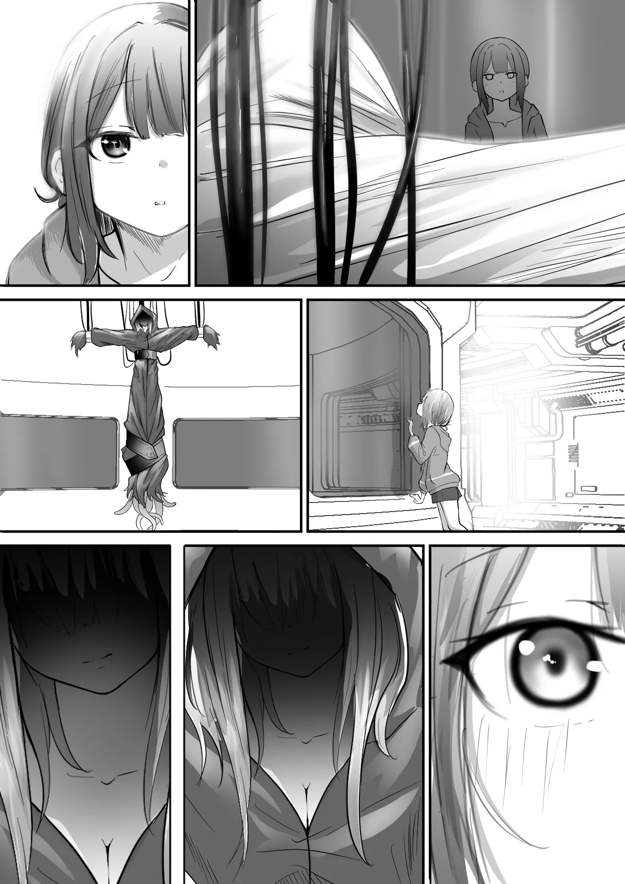 jikken-shitsu kara dassō shita igyō no shokushu shinwa seibutsu ni hoshoku sa re tari hanshoku aite ni sa se rareru ohanashi page 6 full