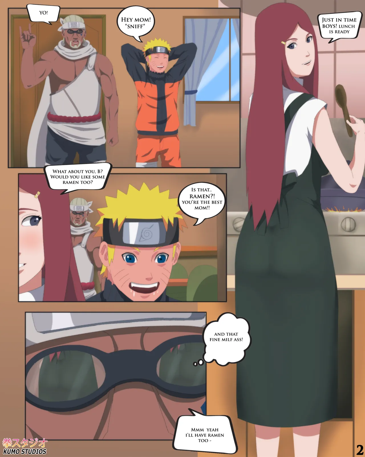 NARUTO'S MOM by Kumostudios page 3 full