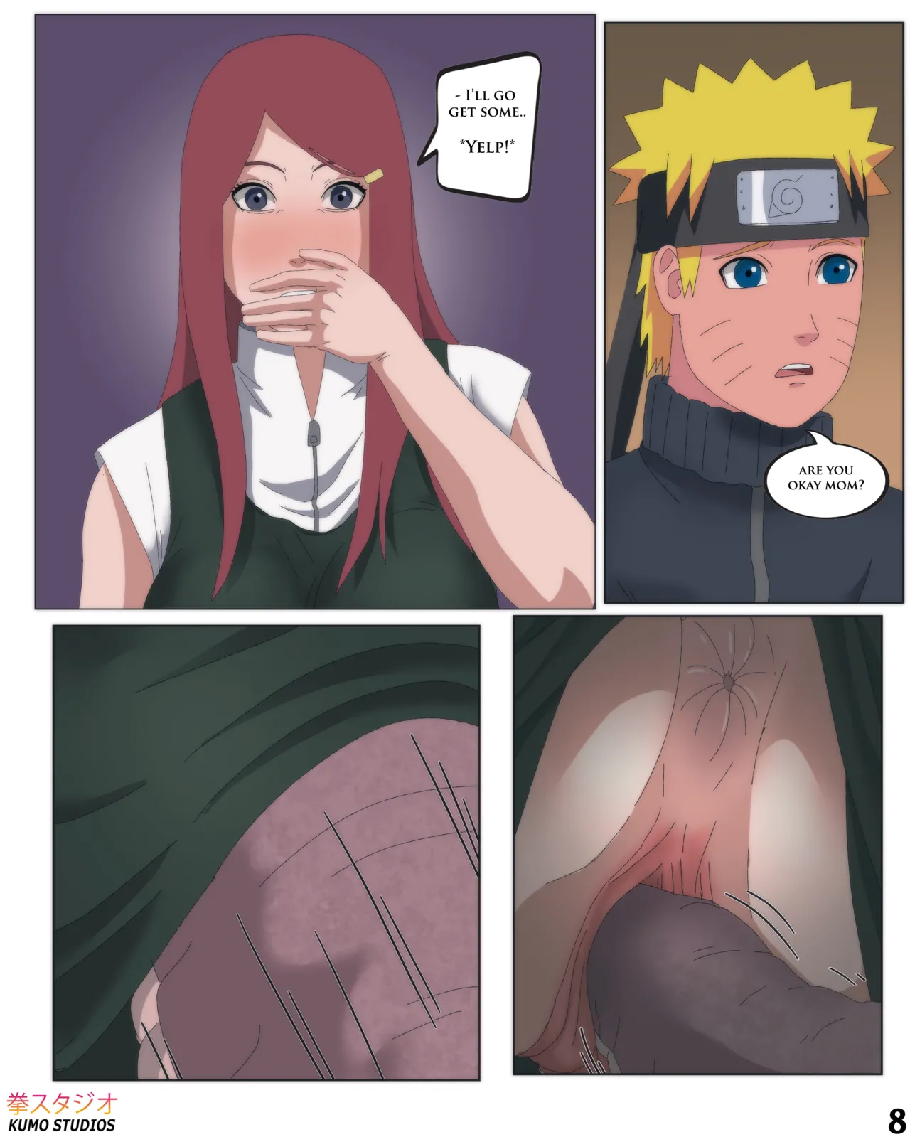 NARUTO'S MOM by Kumostudios page 9 full